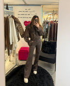 Pantaloni Suède Glamorous