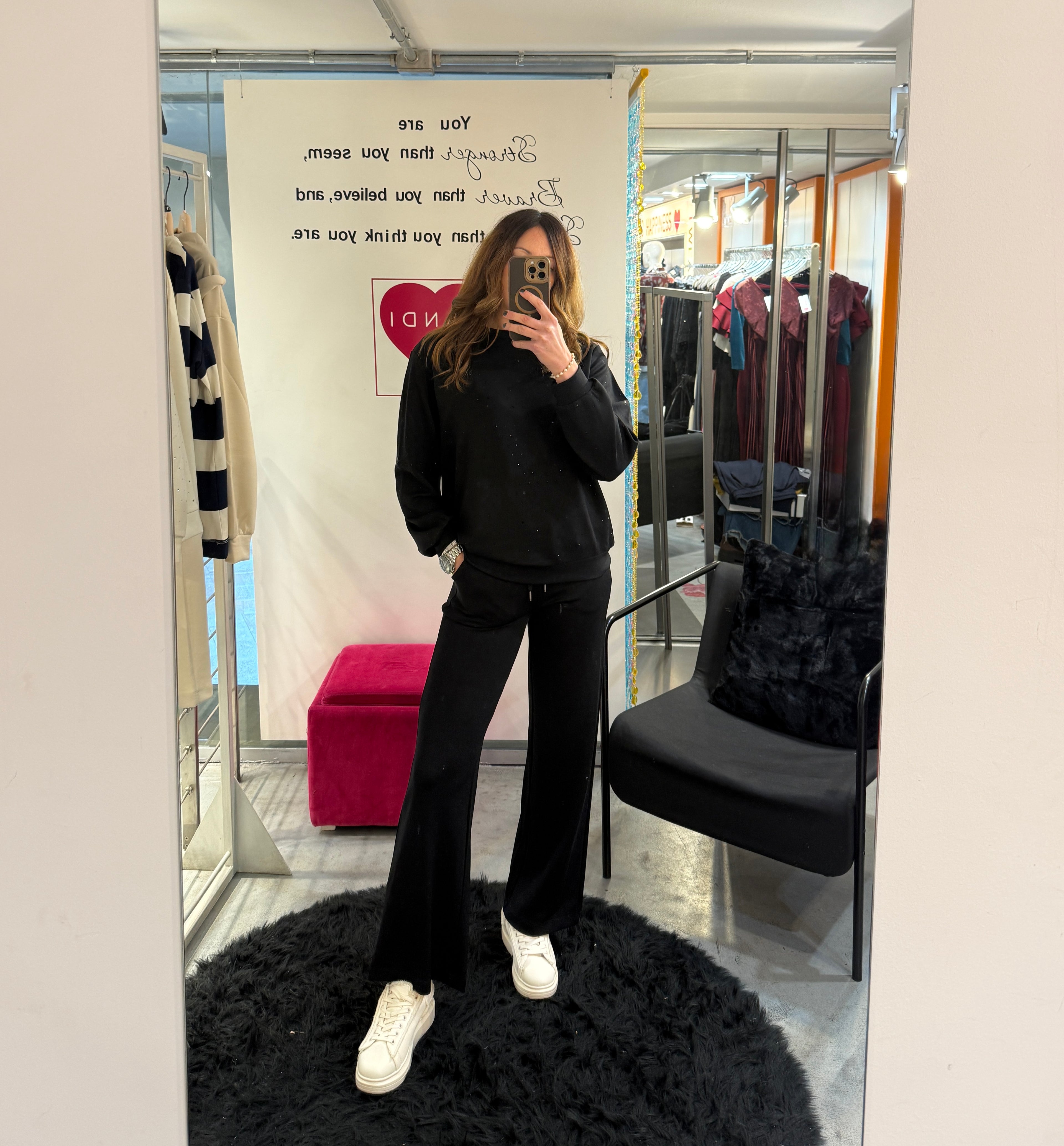 Felpa Strass Soyaconcept