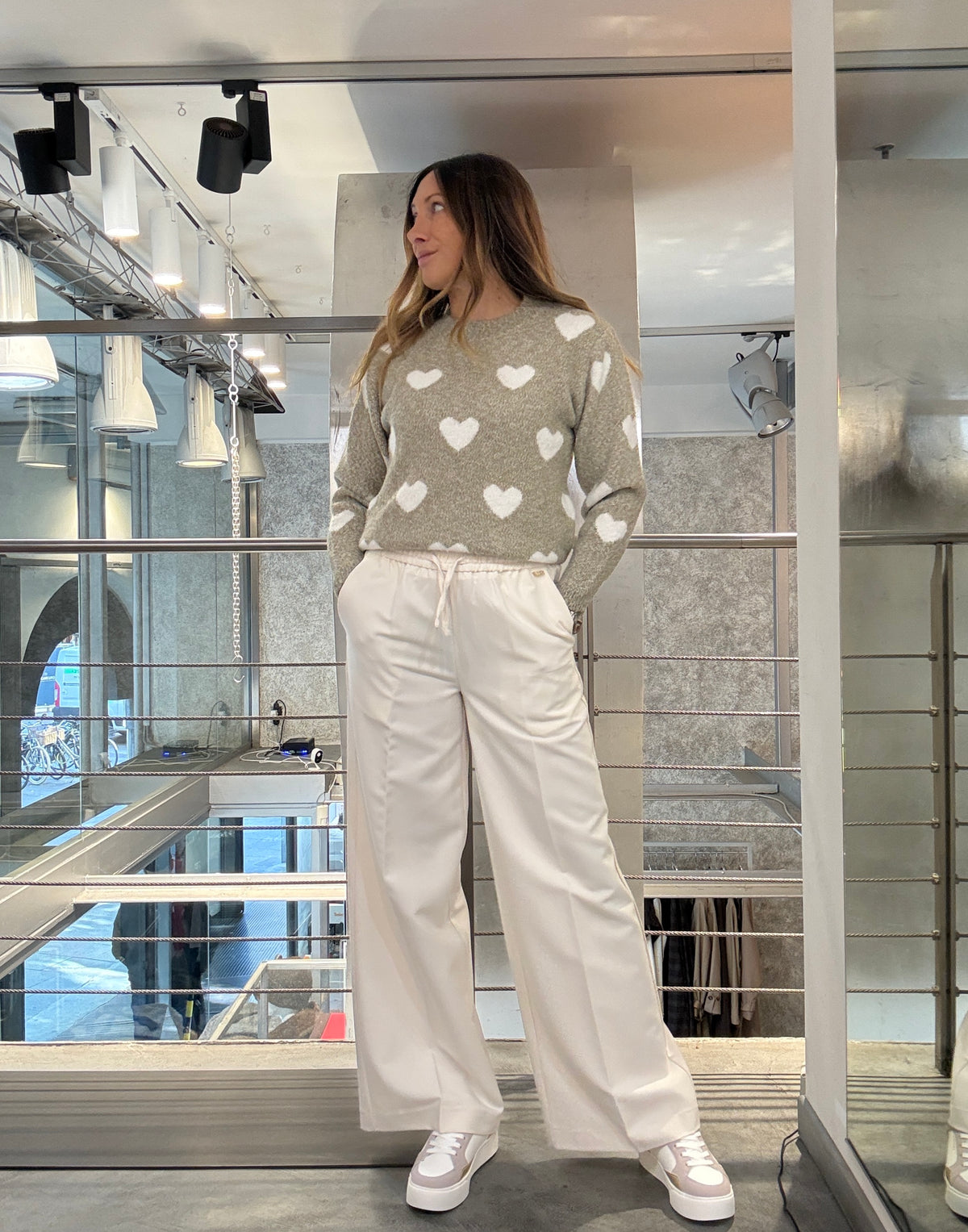 Pantalone Elastico Mark Up
