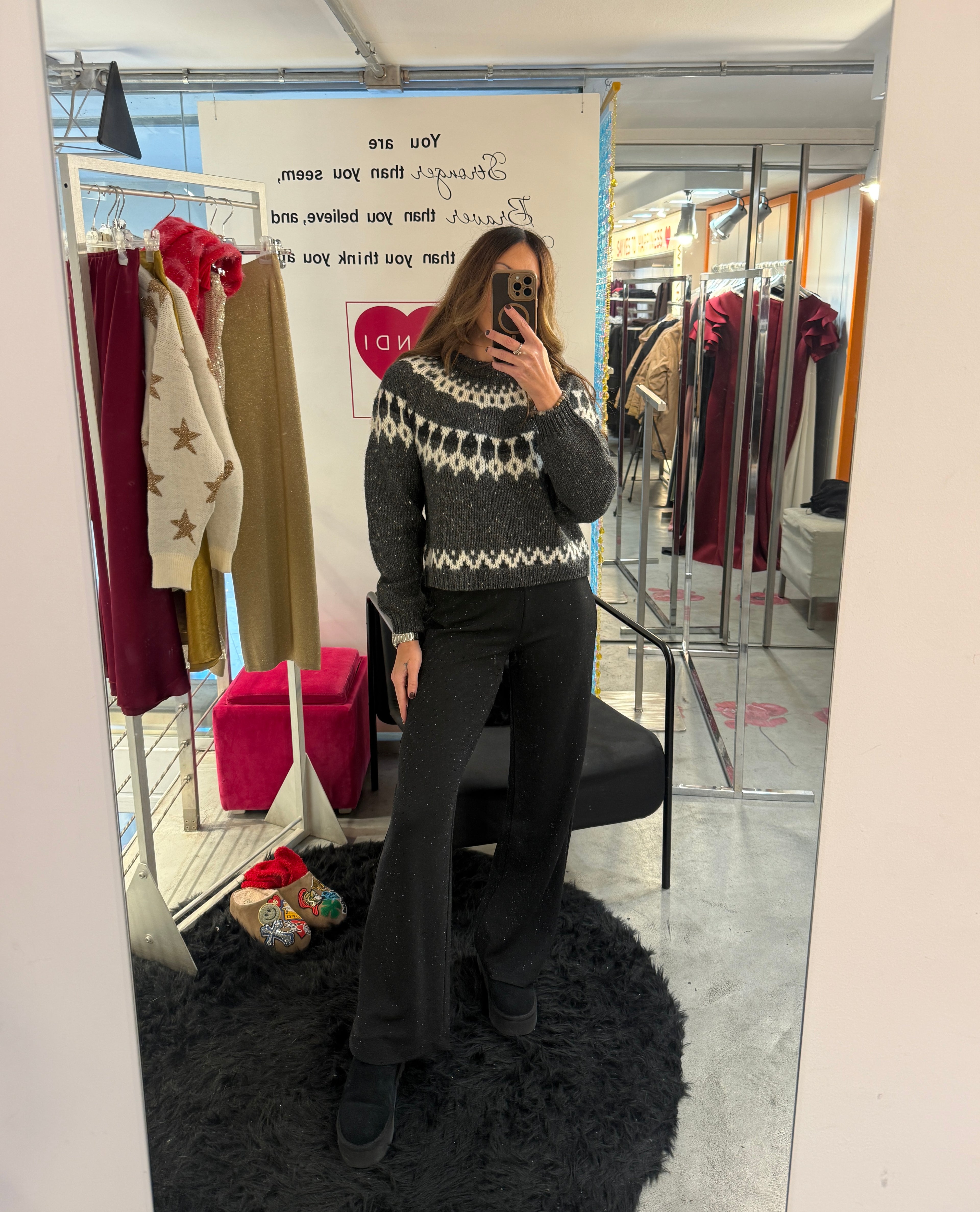 Pantaloni Lurex Soyaconcept