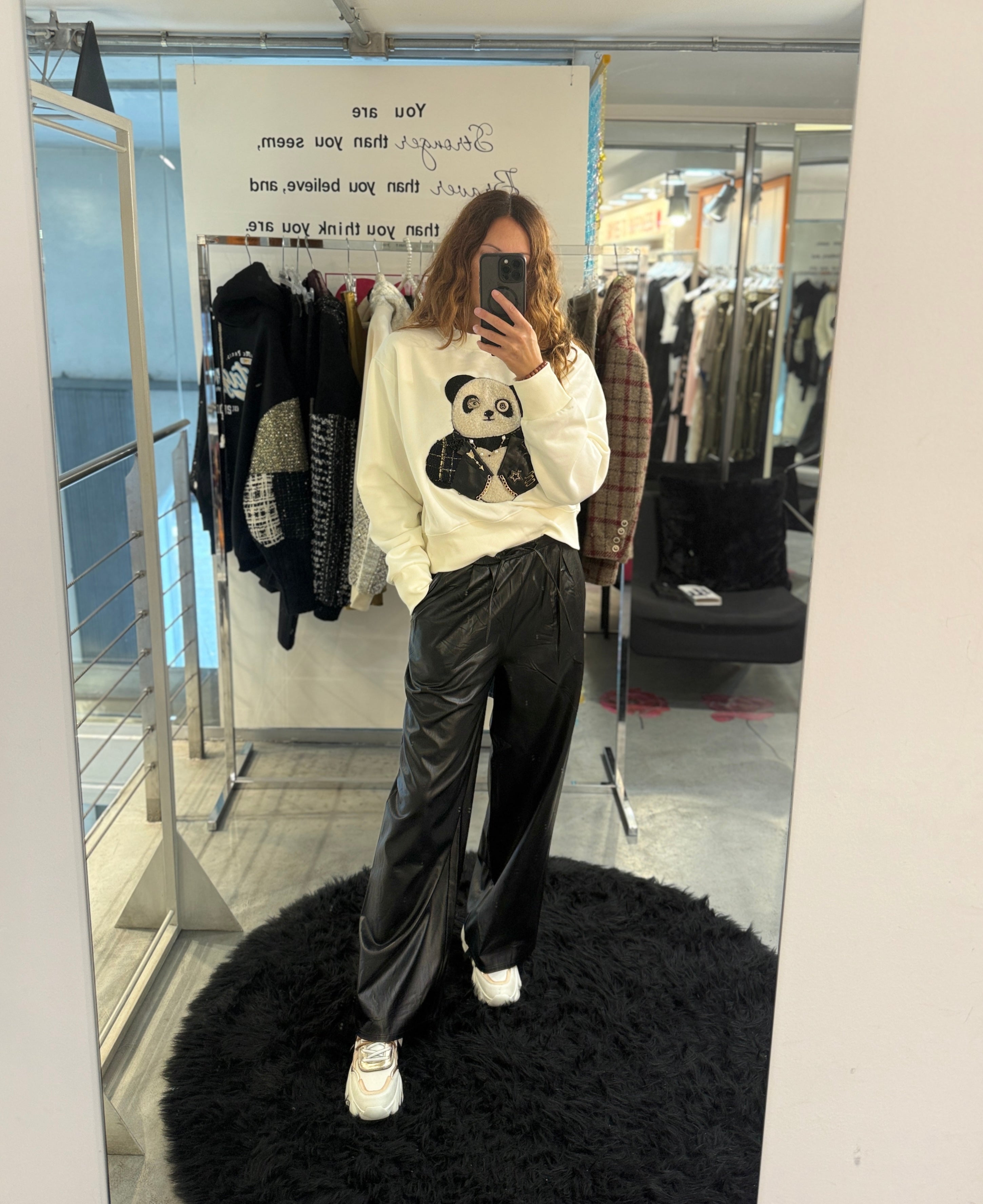 Pantalone Ecopelle Molly Bracken
