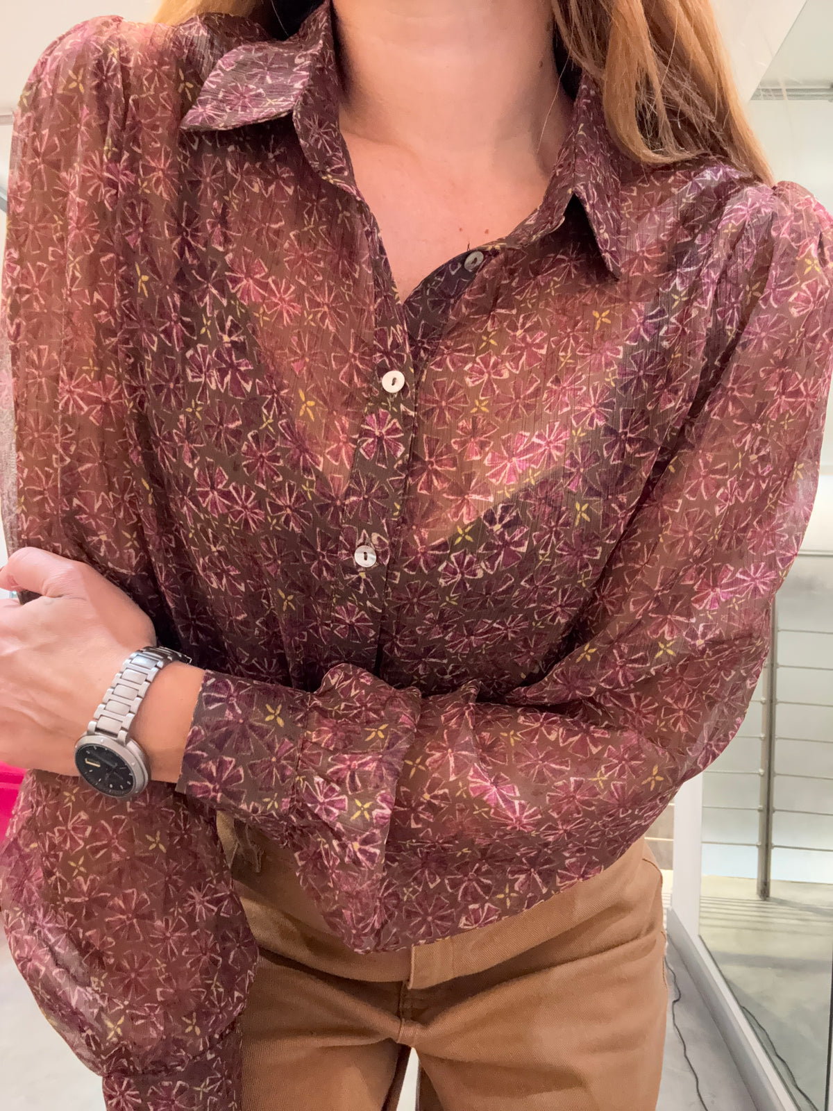Camicia Floreale Molly Bracken