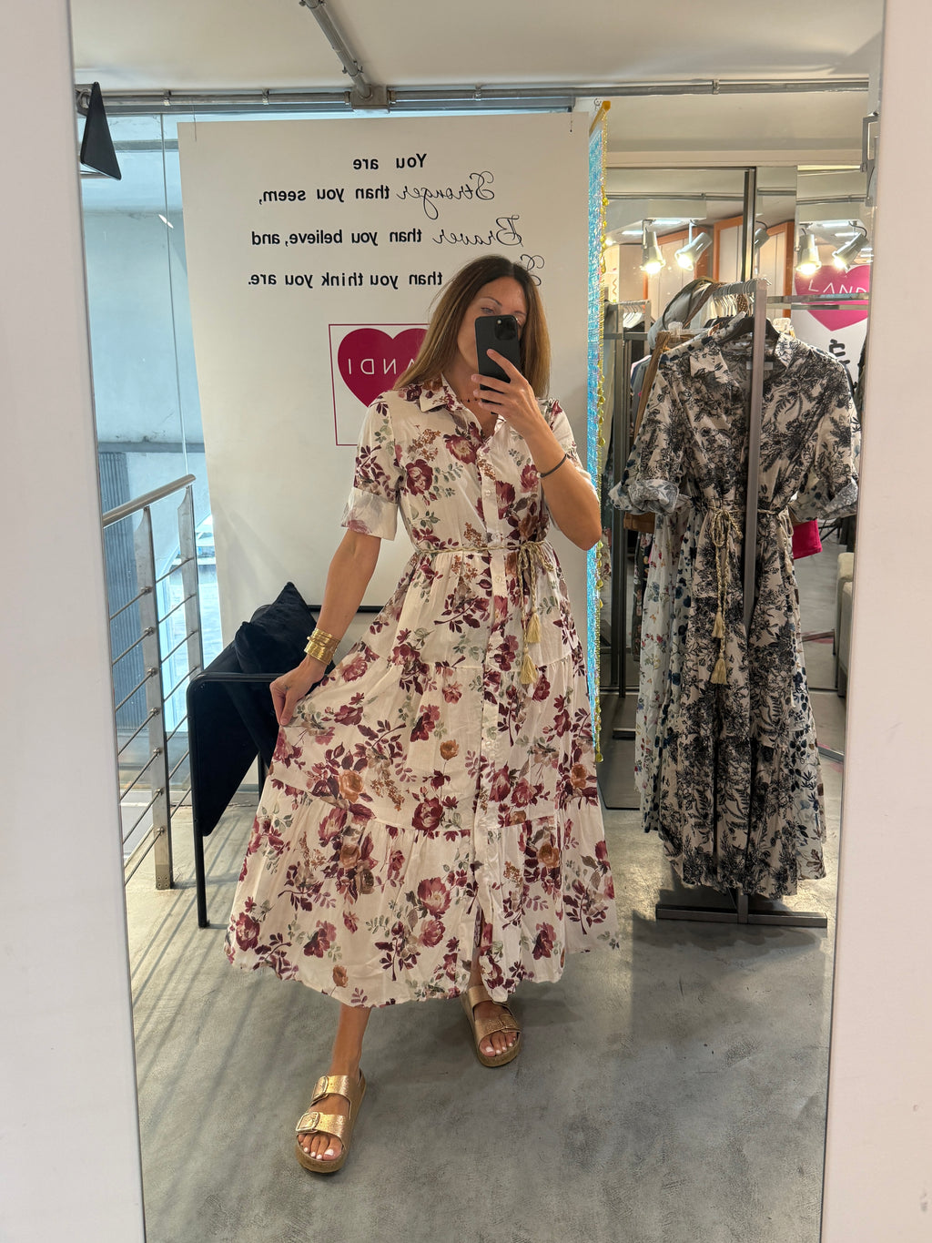 Abito Maxi Garden Landi