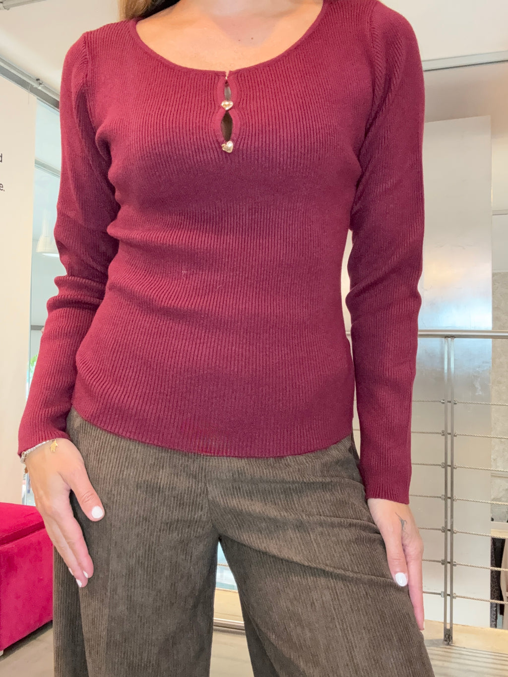 Maglia Cuoricini Molly Bracken
