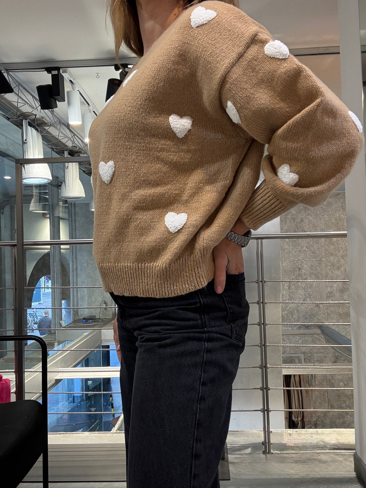 Pull Cuori Molly Bracken
