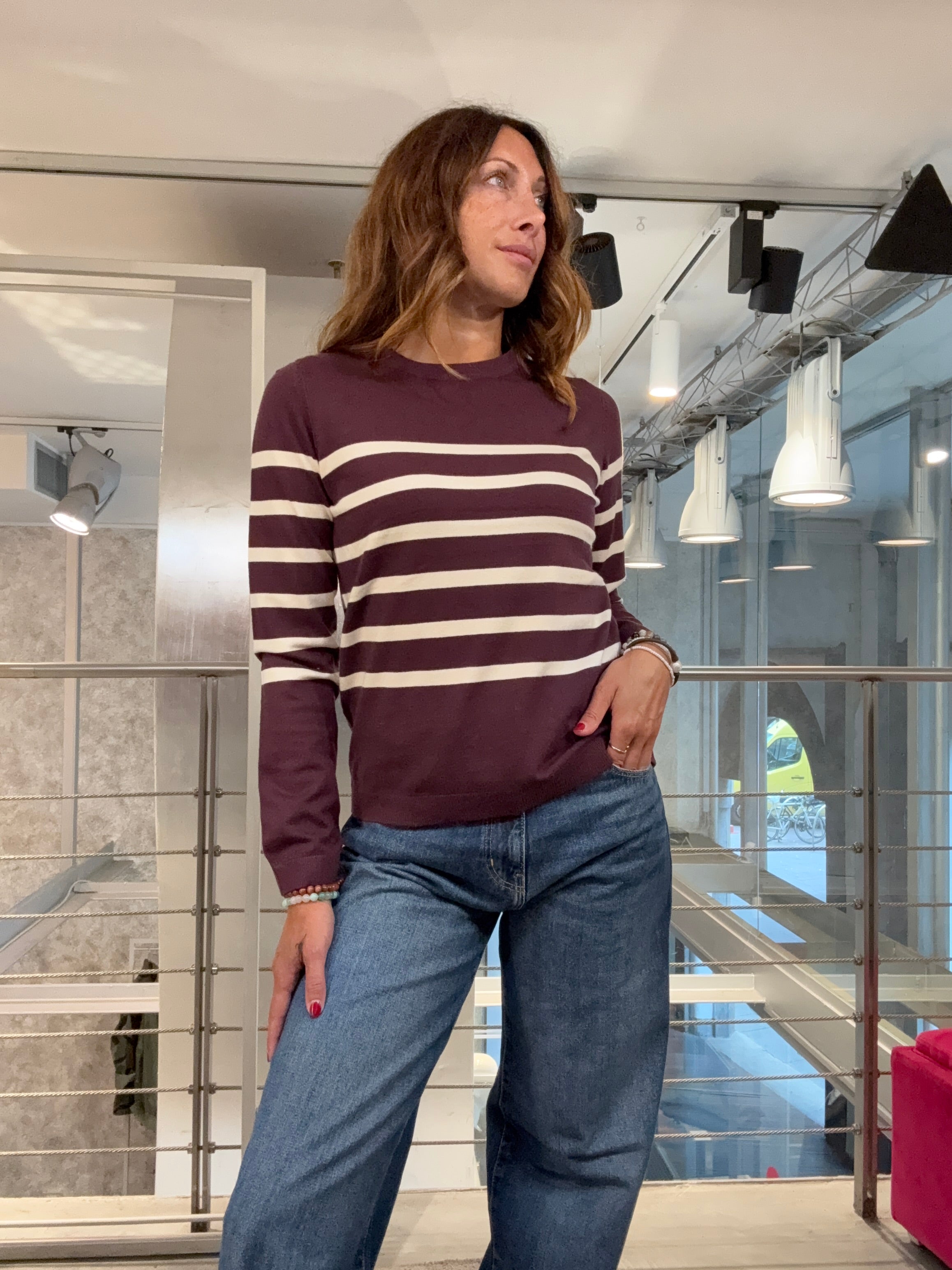 Pull Stripes Vero Moda