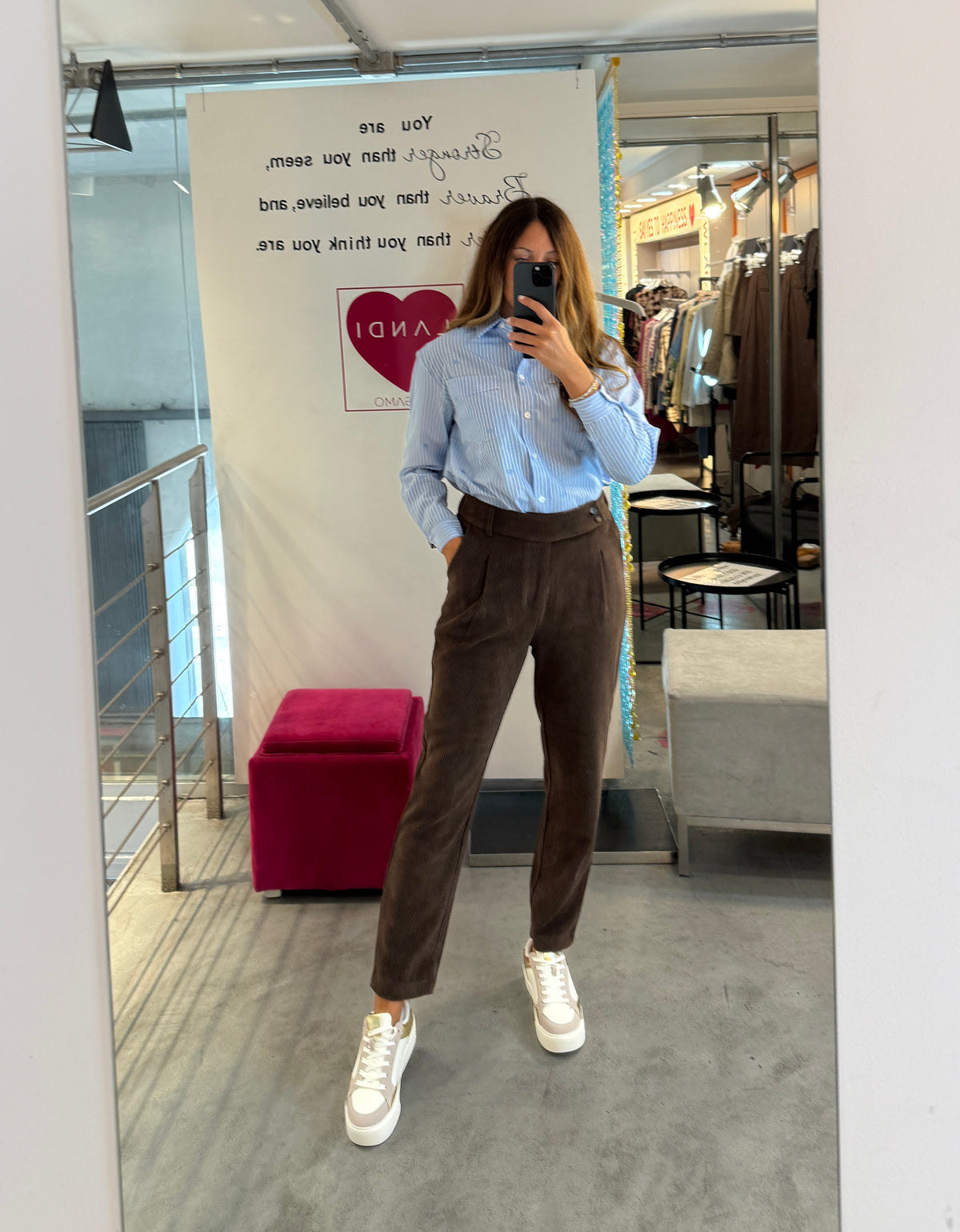 Pantalone Velluto Molly Bracken