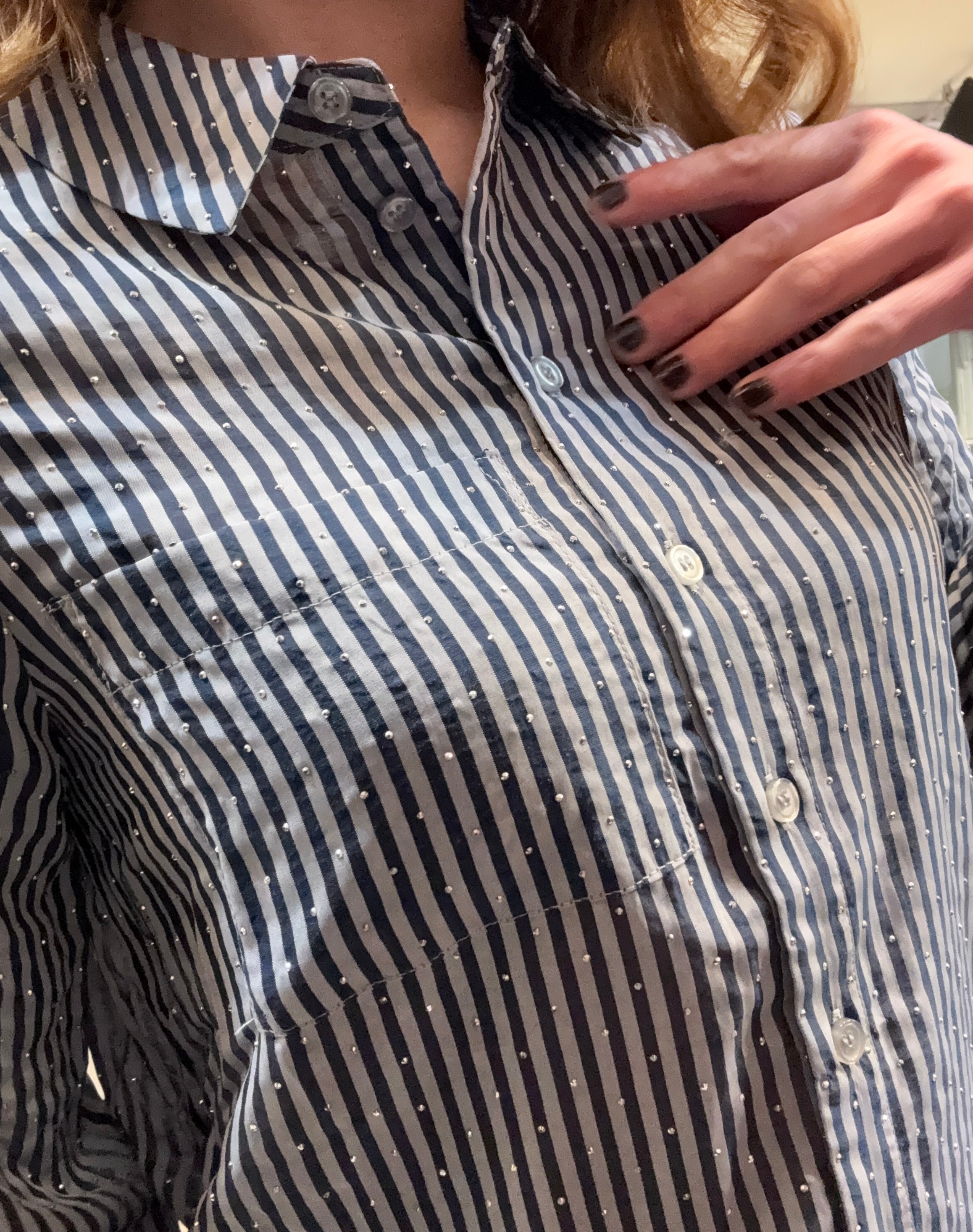 Camicia Strass Vero Moda