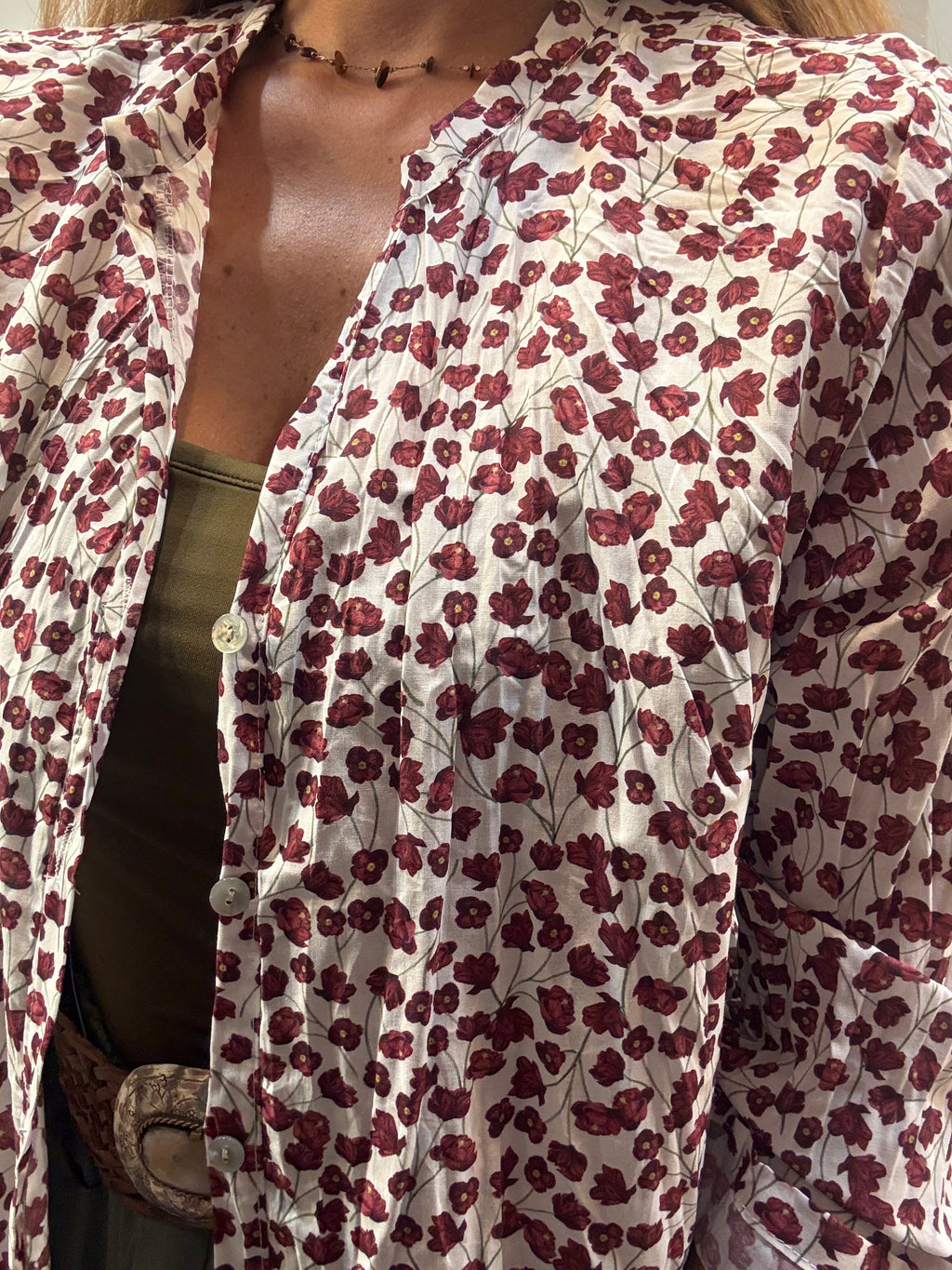 Camicia Flowers Landi