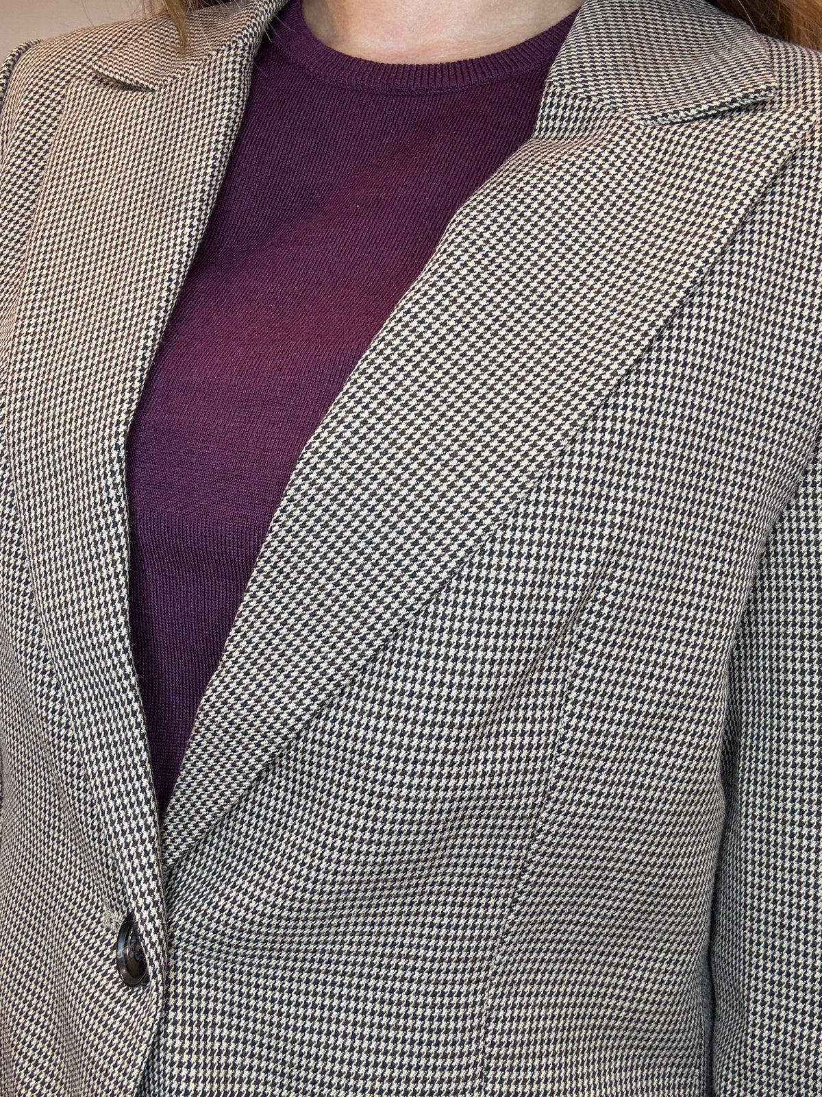 Blazer Pieds de poule Vero Moda