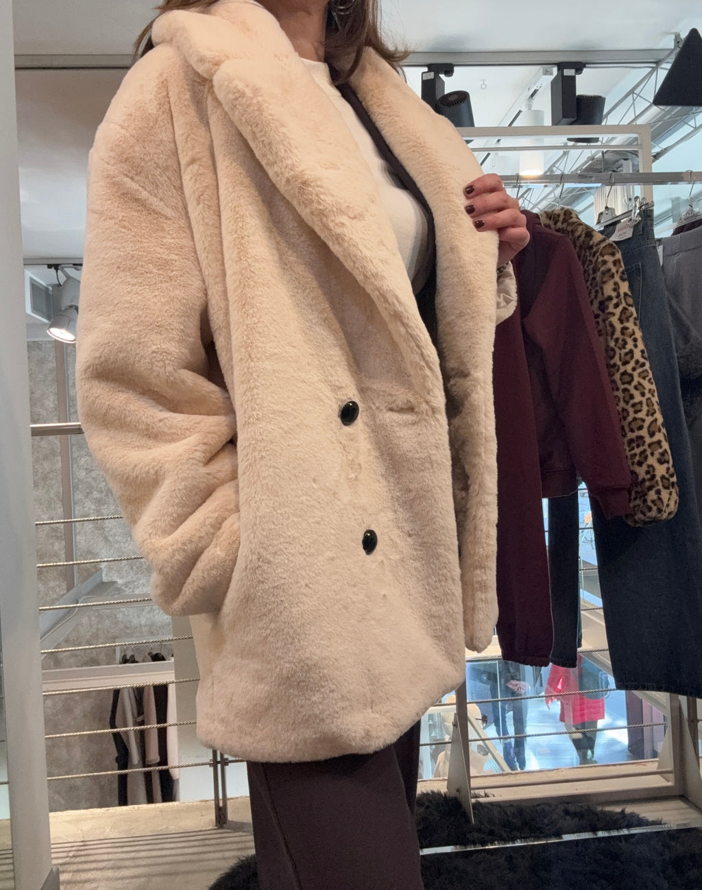 Ecopelliccia Doppio petto Molly Bracken