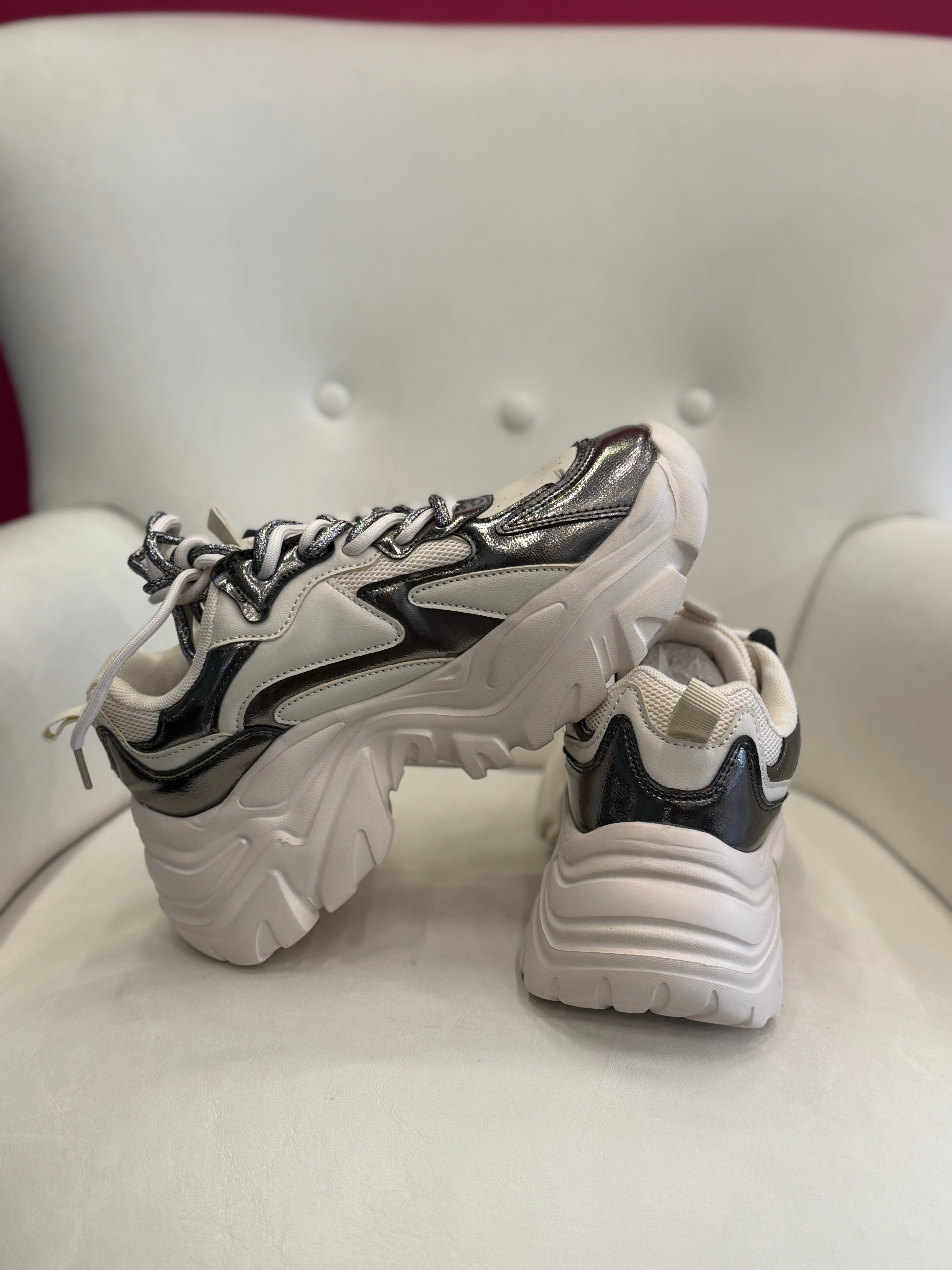Sneakers Shopart Megan Silver