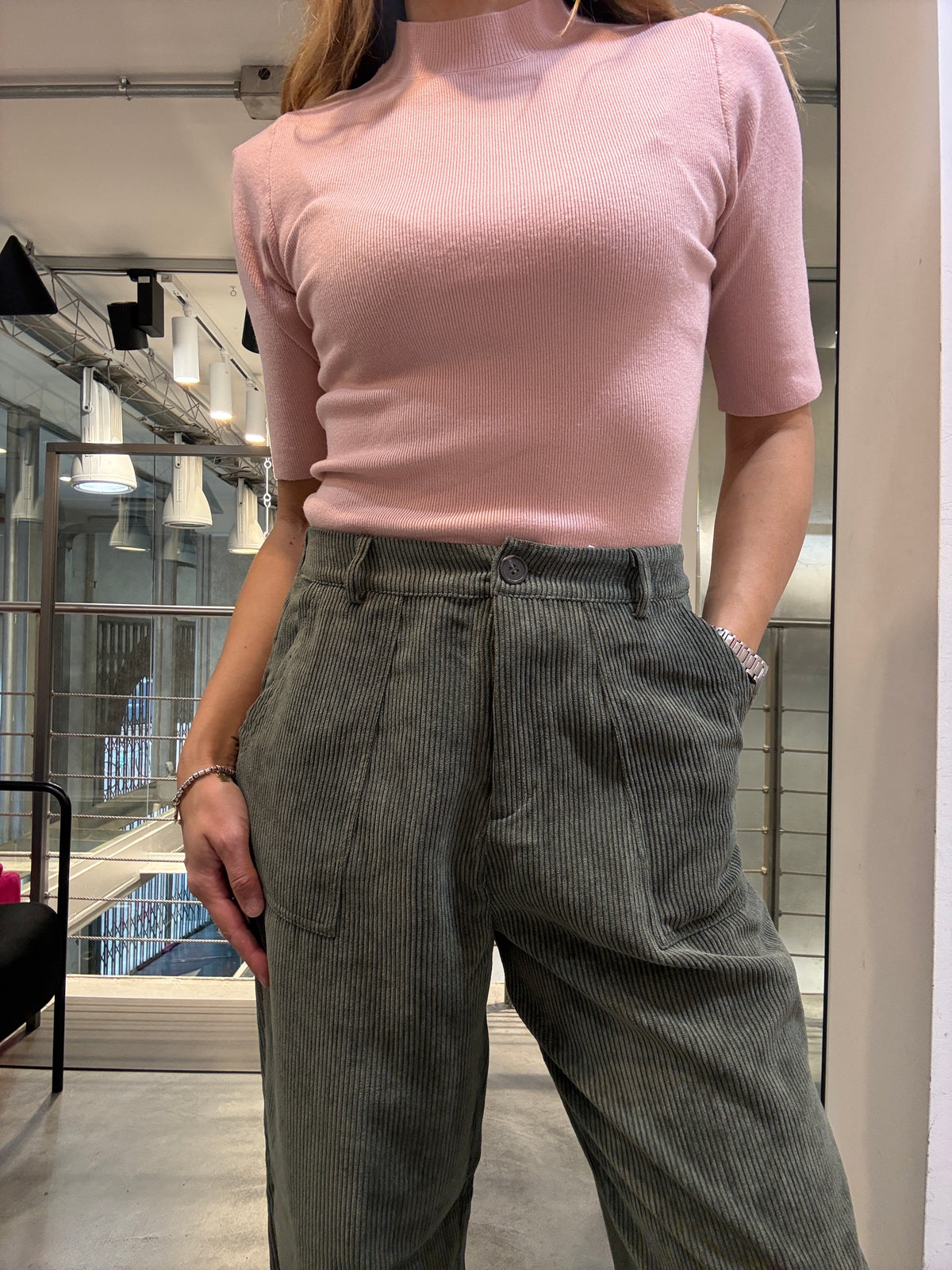 Pantalone Velluto Soyaconcept