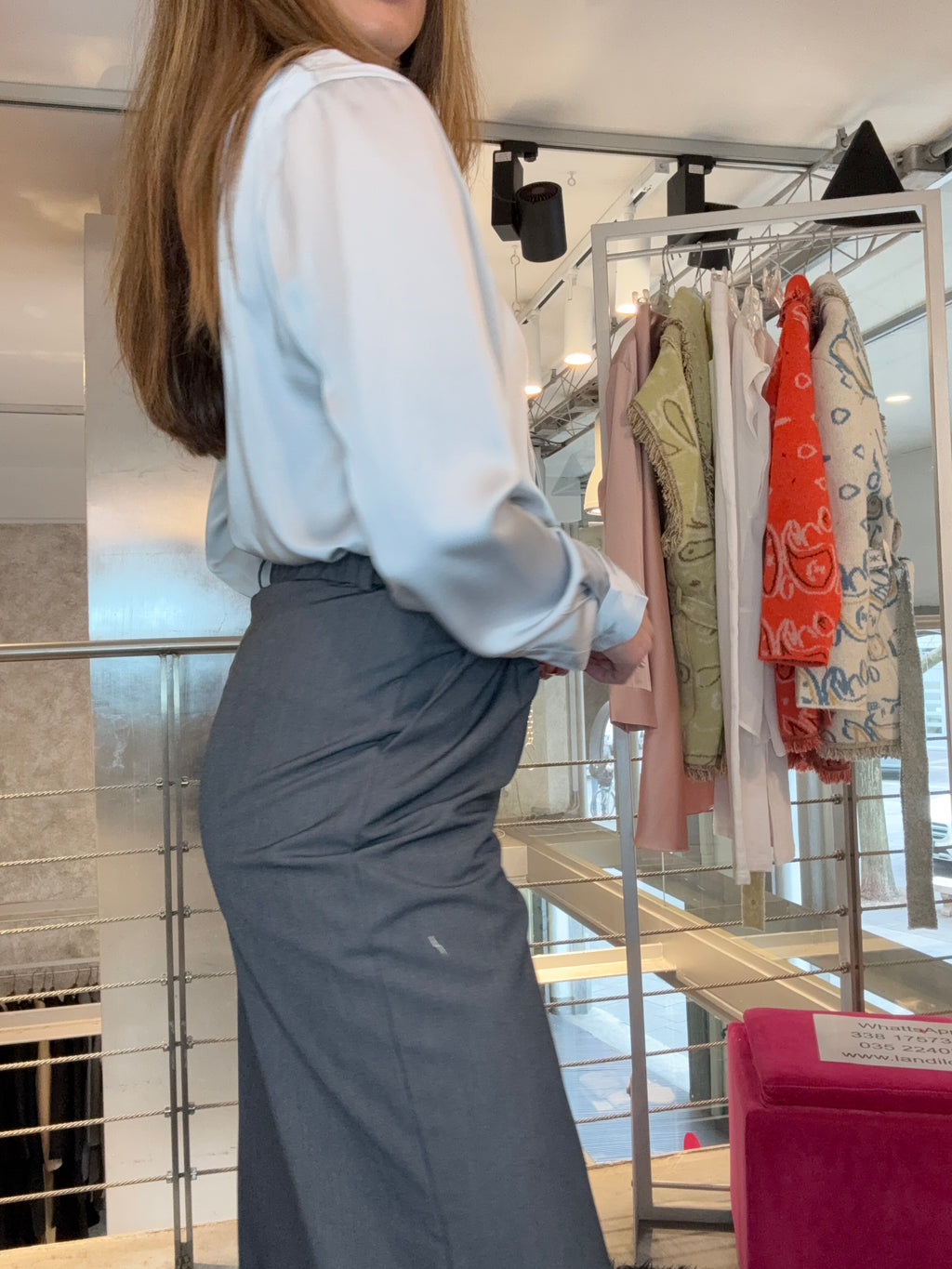 Camicia Raso Mark Up