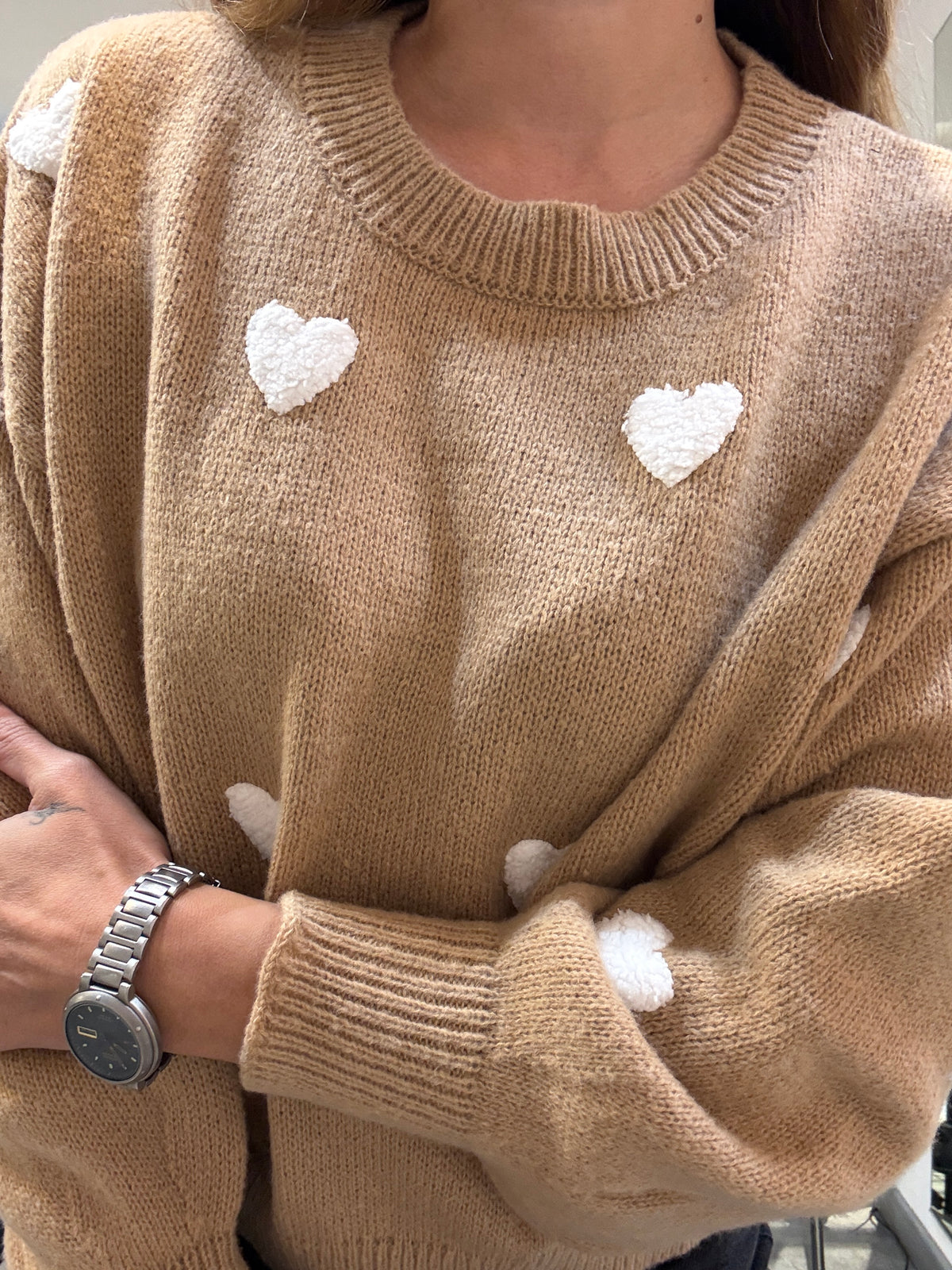 Pull Cuori Molly Bracken