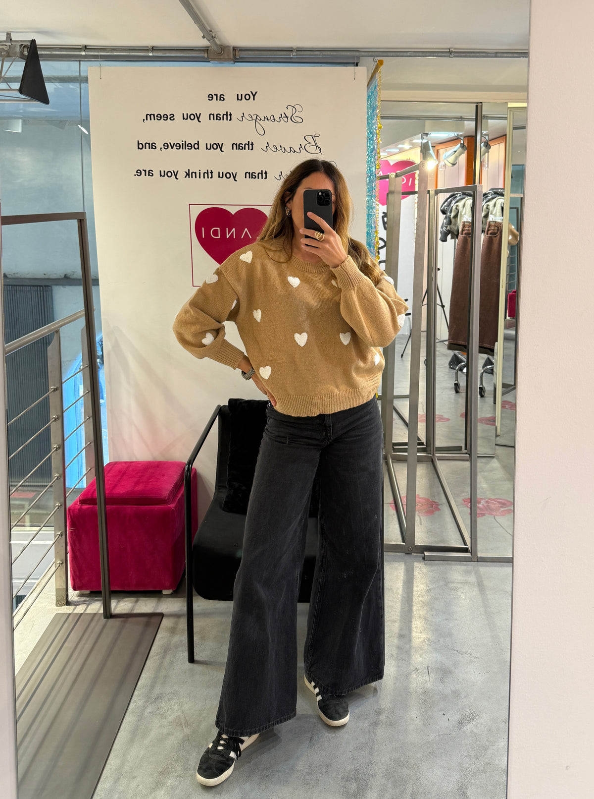 Pull Cuori Molly Bracken