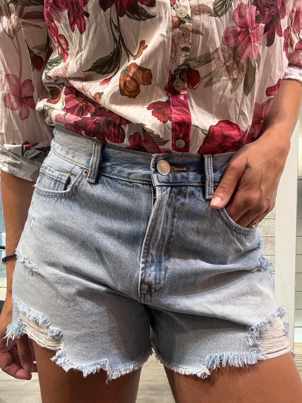Shorts Denim Rotture Vero Moda