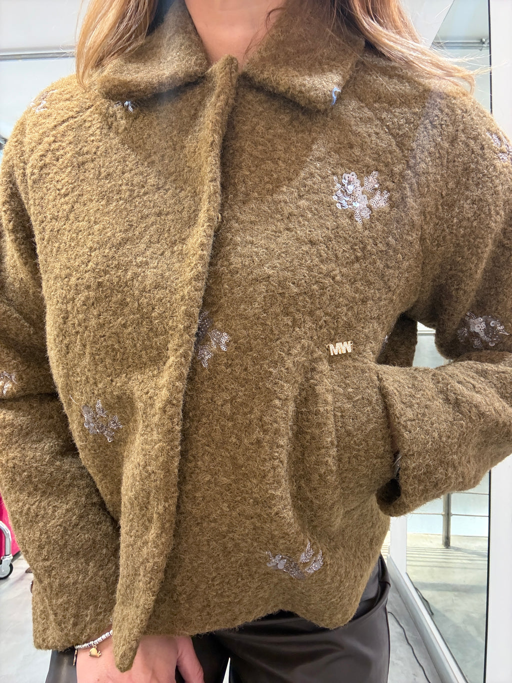 Giacca Bouclé Mark Up