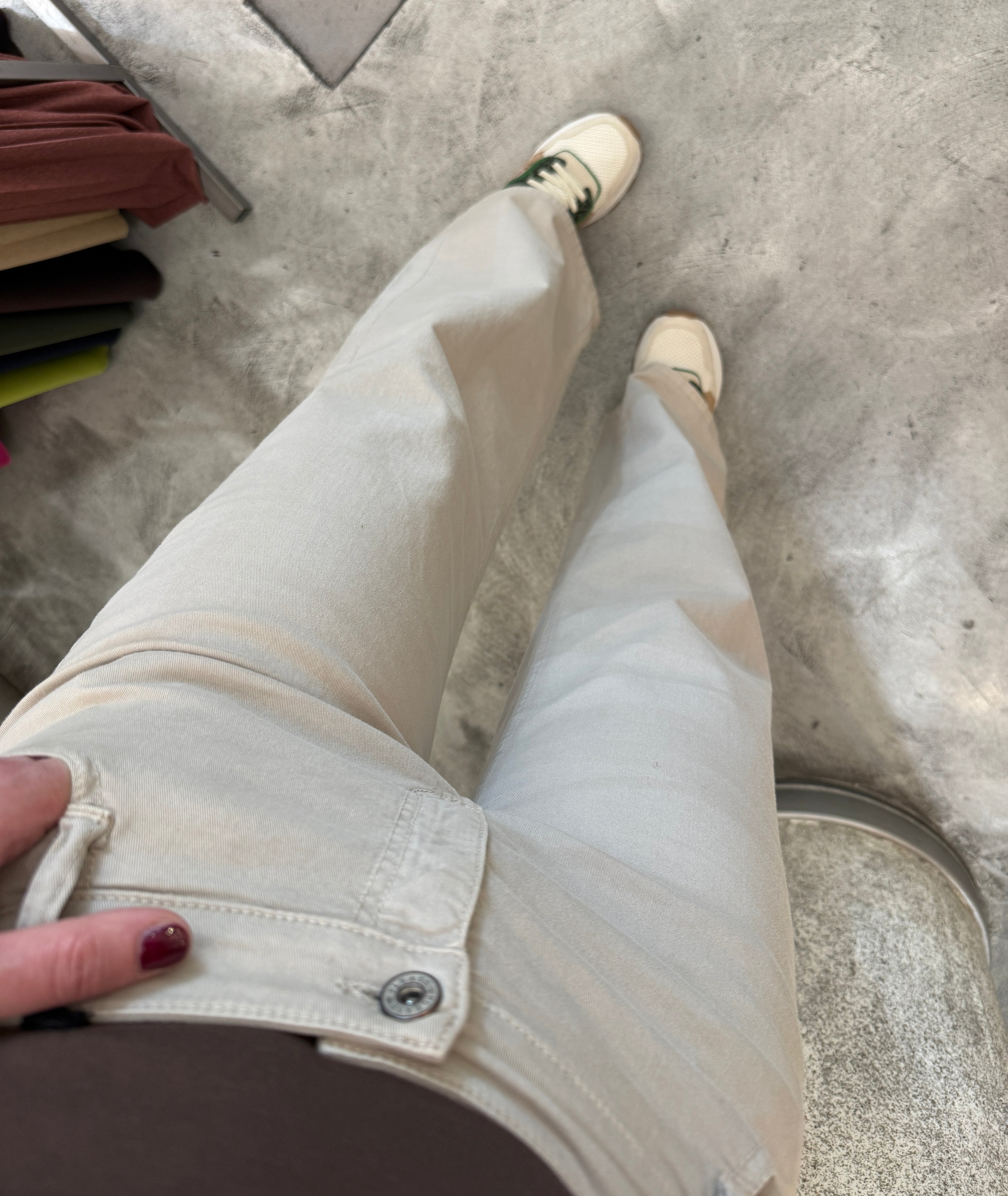 Pantalone Cotone Wide Please
