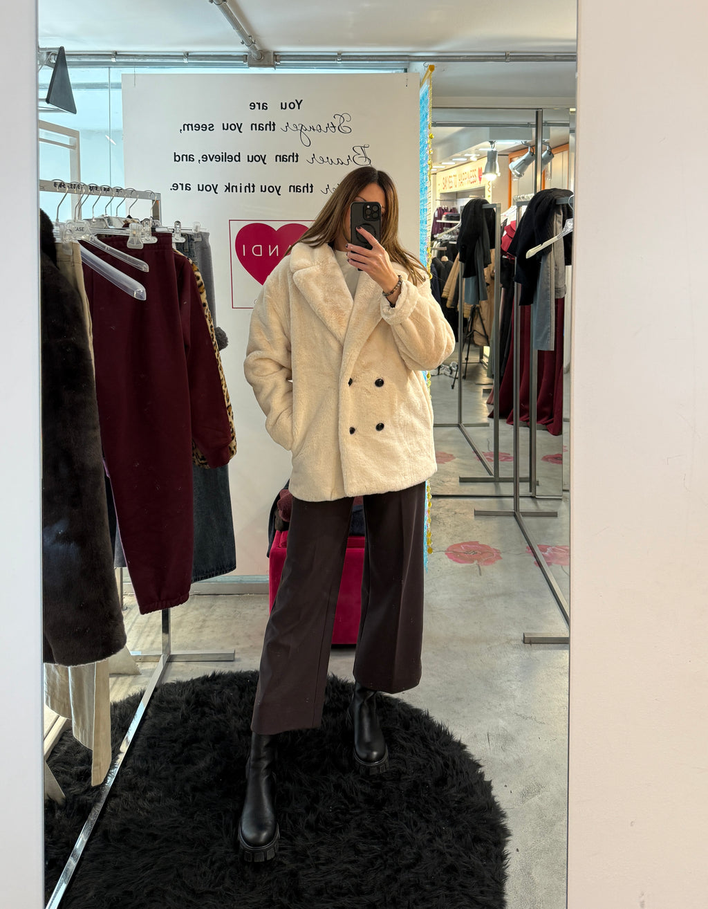 Ecopelliccia Doppio petto Molly Bracken