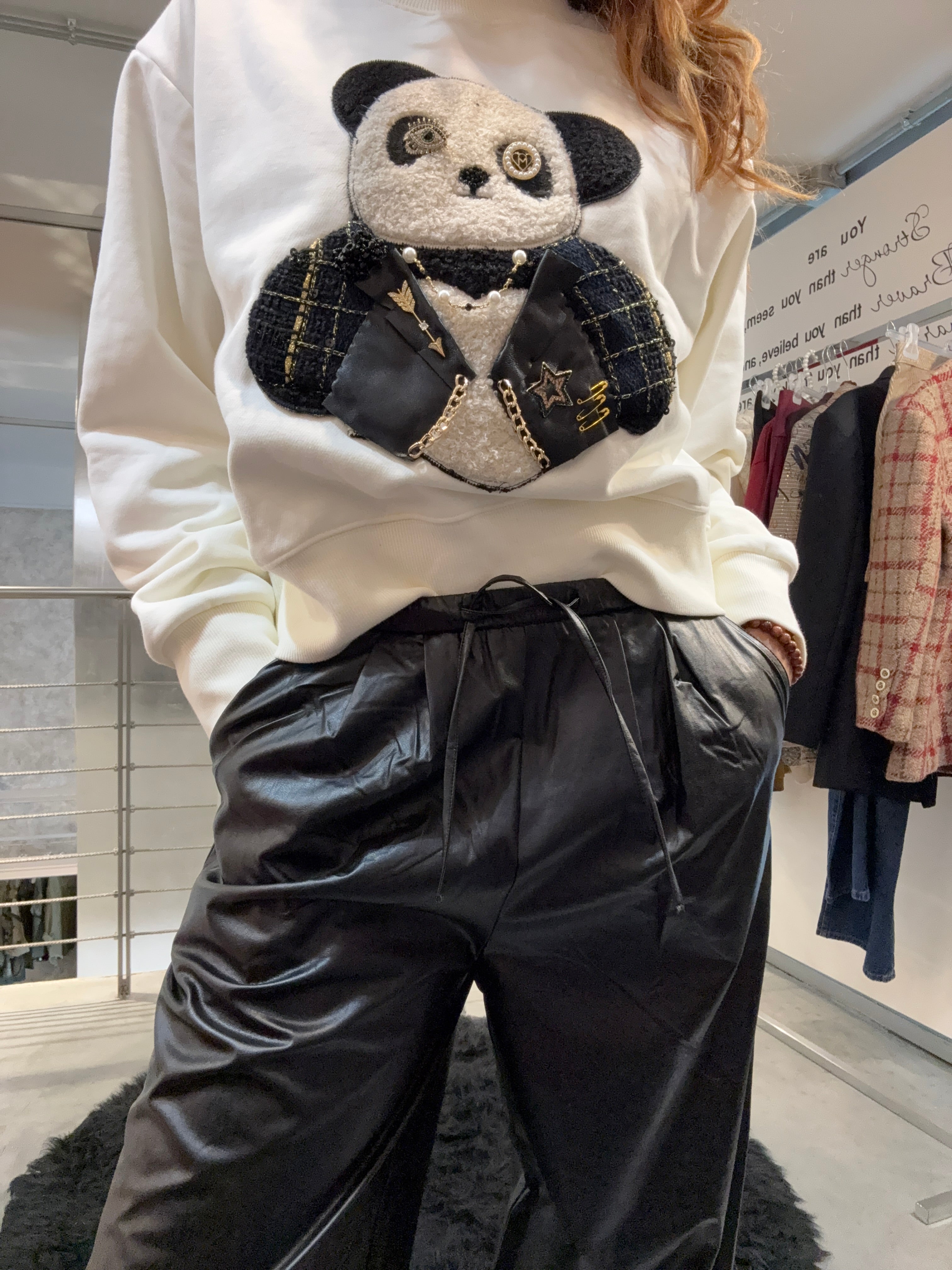 Pantalone Ecopelle Molly Bracken