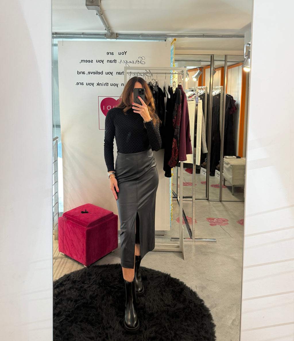 Gonna Ecopelle Vero Moda