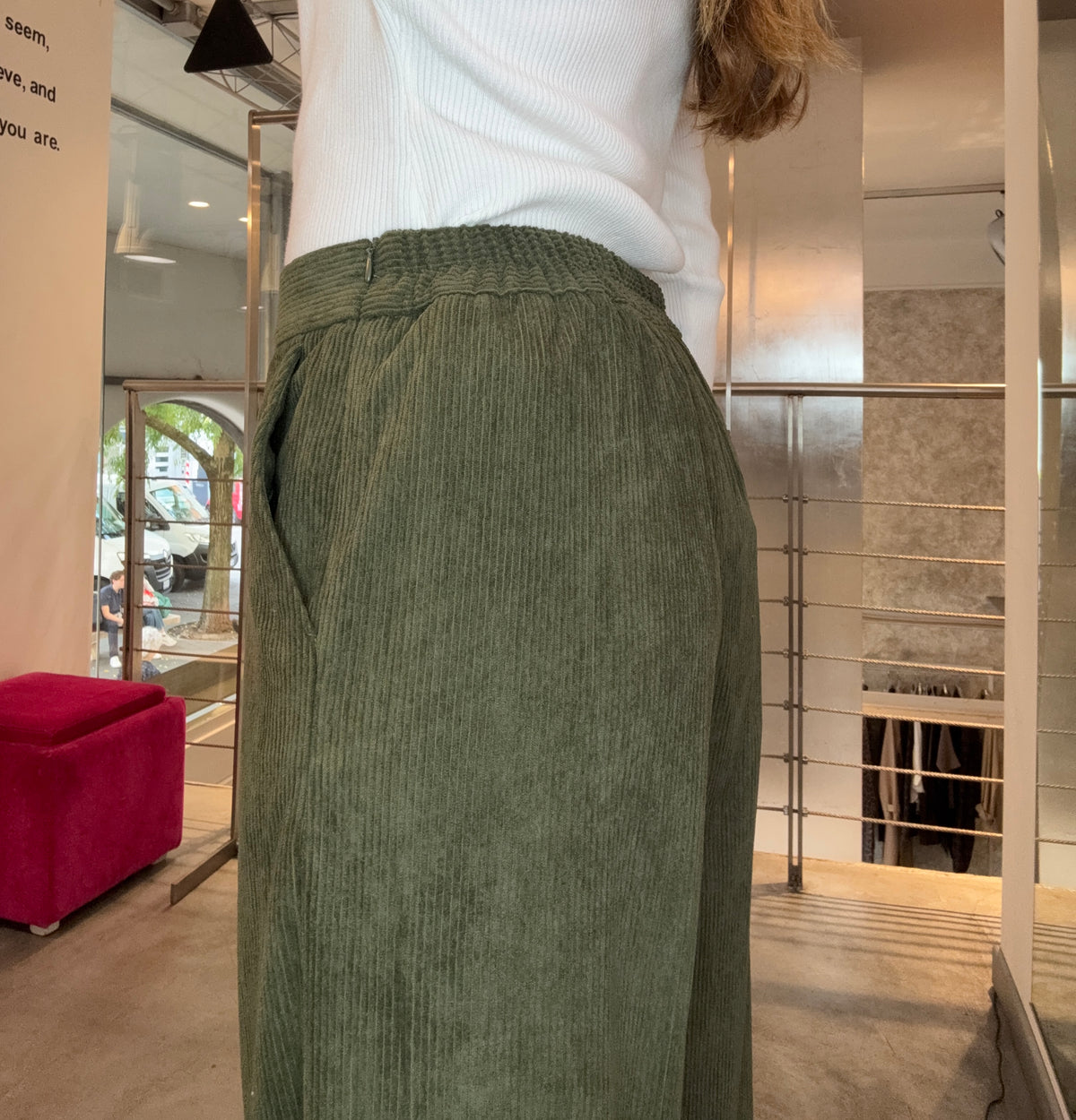 Pantalone Velluto Mark Up