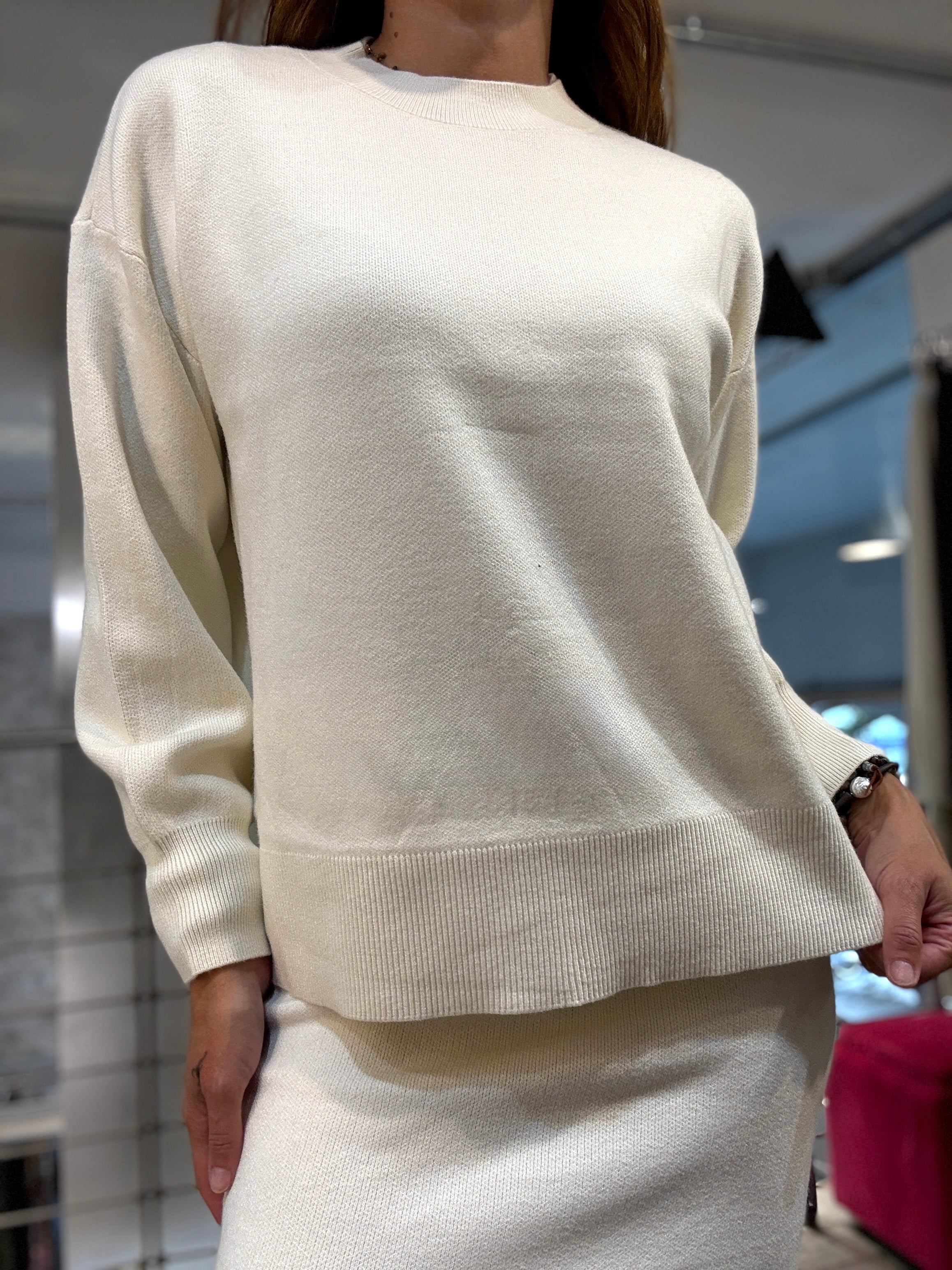 Maglia Giro Plein Vero Moda