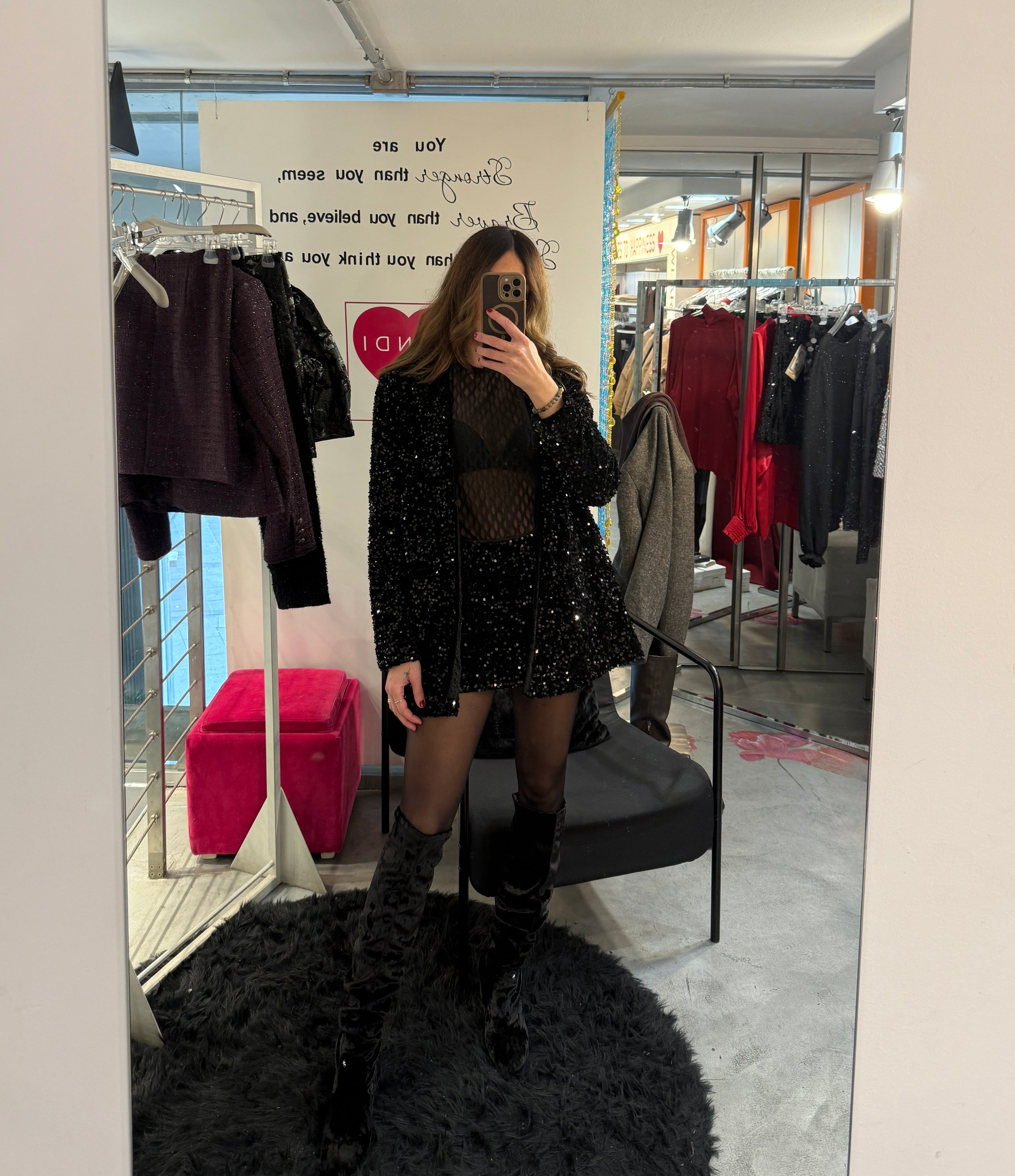 Cardigan Paillettes Dehry