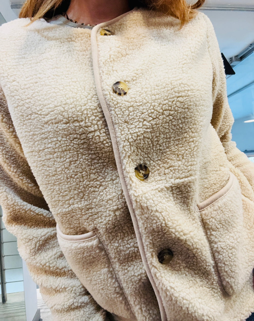 Cardigan Giro Teddy