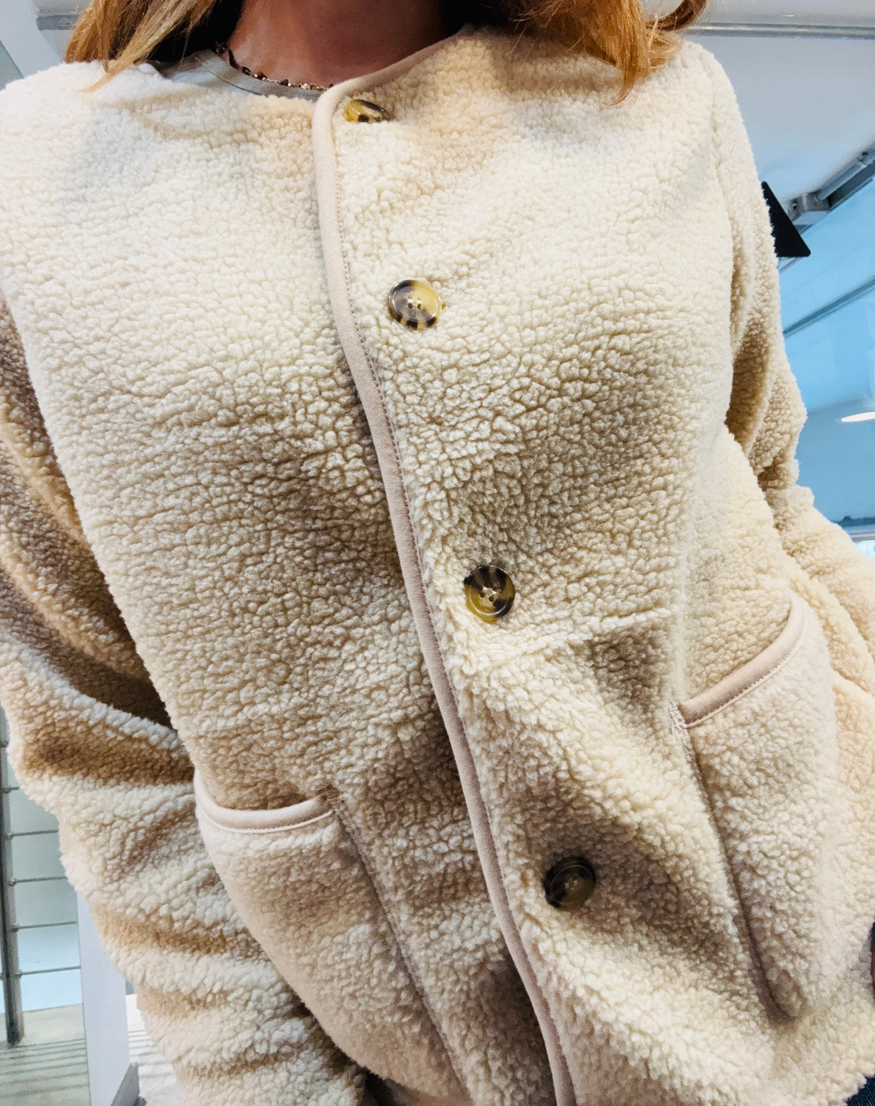 Cardigan Giro Teddy