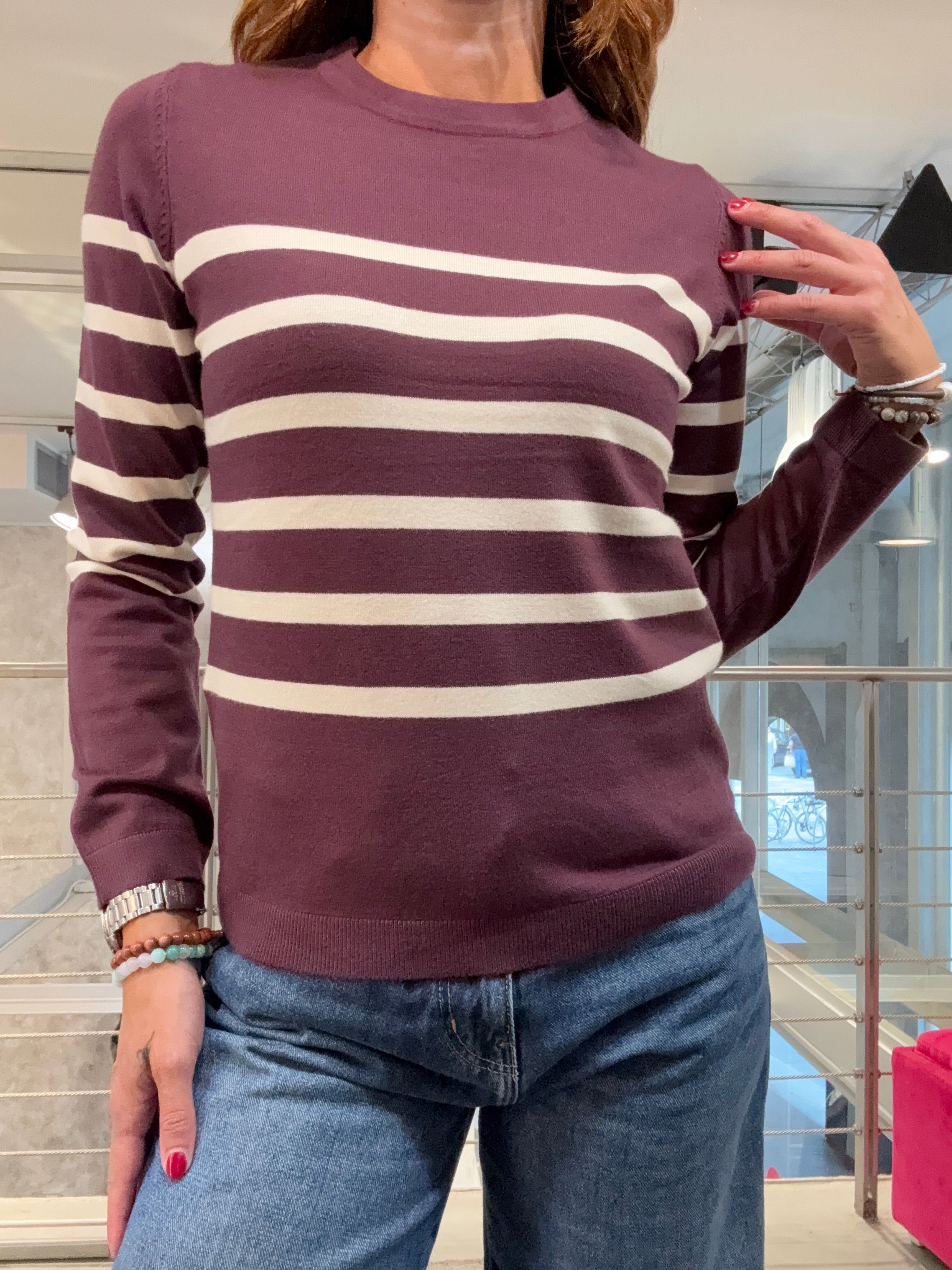 Pull Stripes Vero Moda