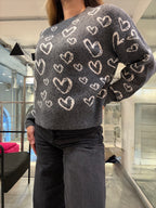 Pull Cuori Vero Moda
