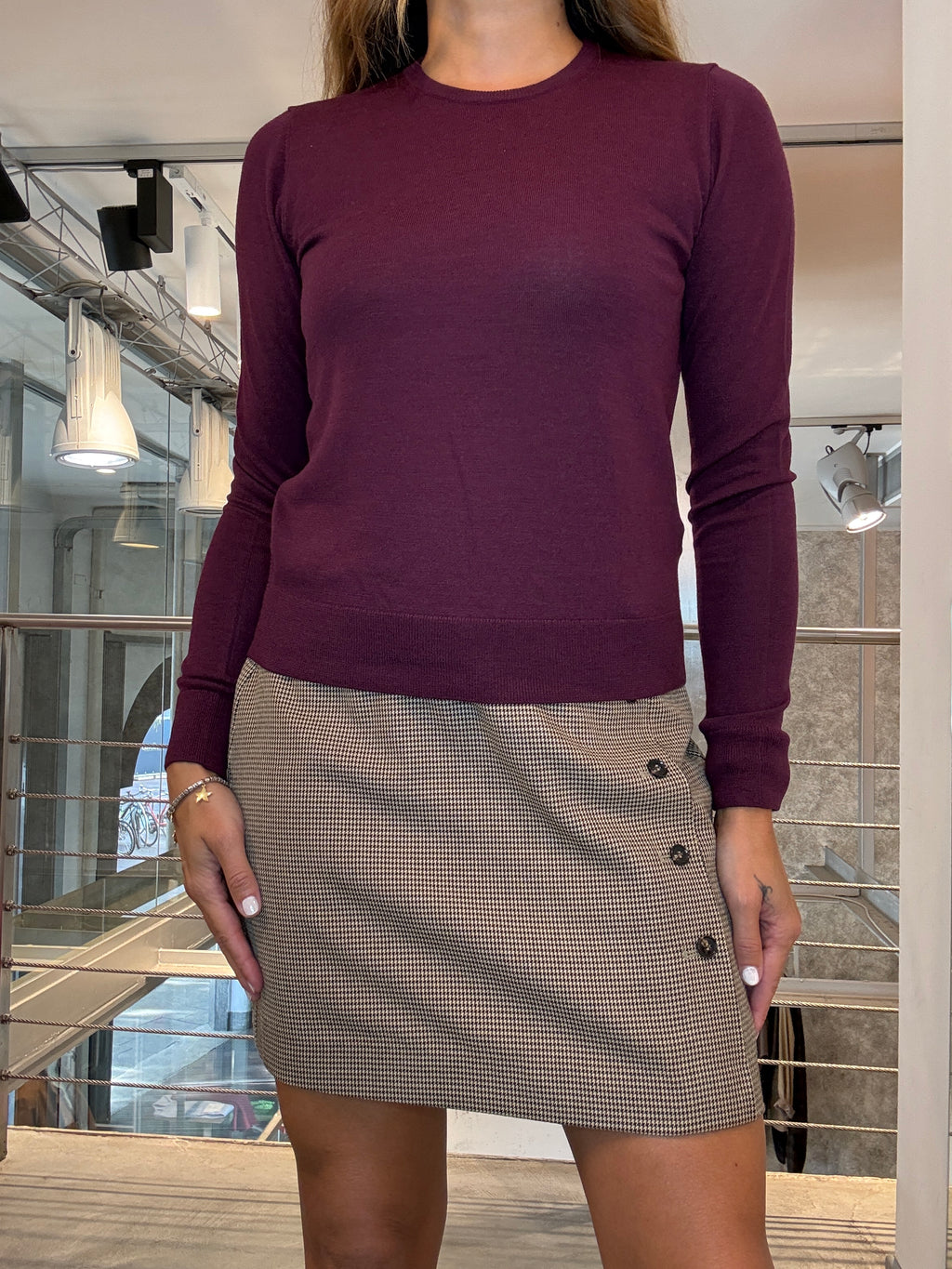 Pull Giro Lana Vero Moda