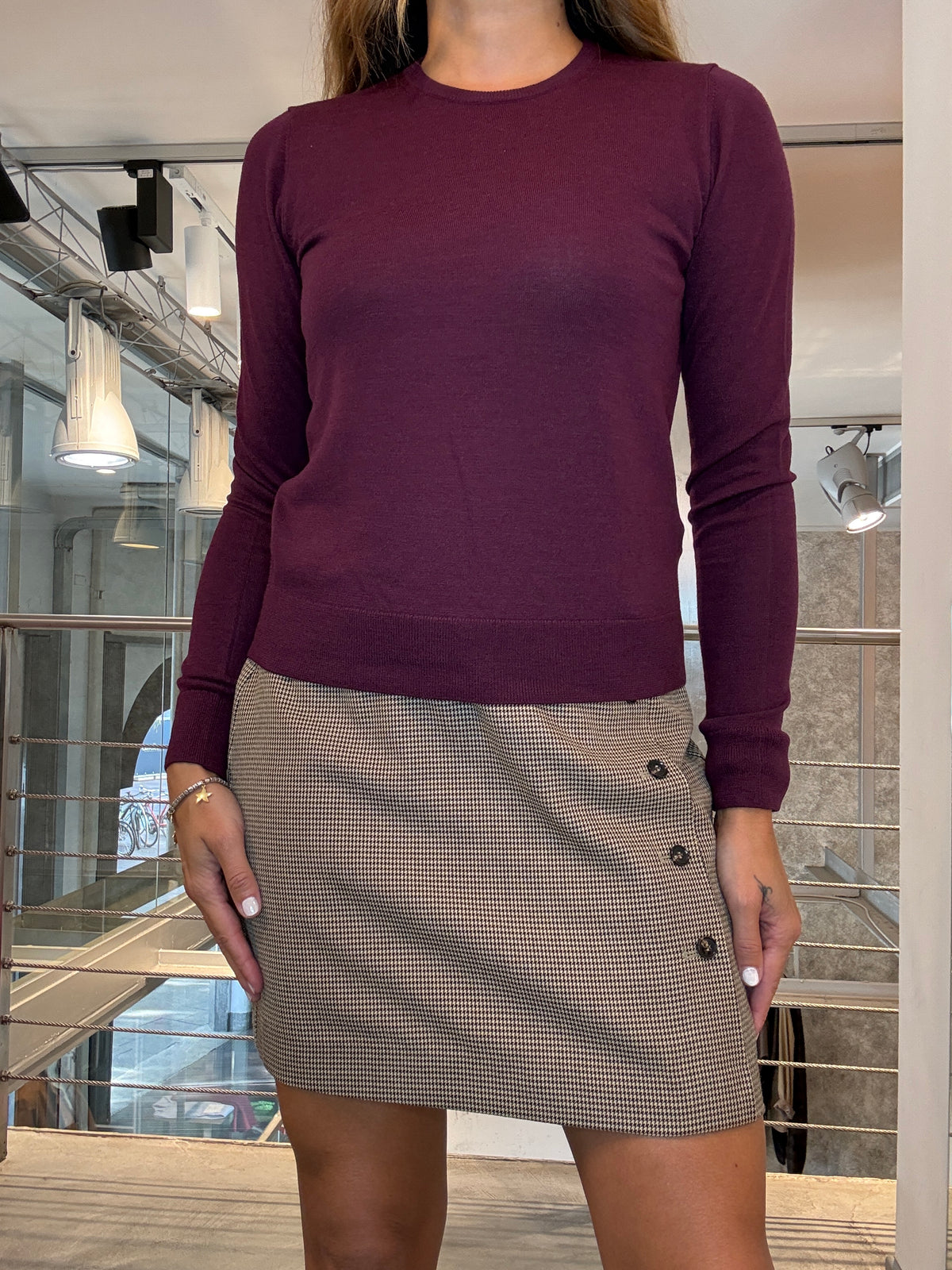 Pull Giro Lana Vero Moda