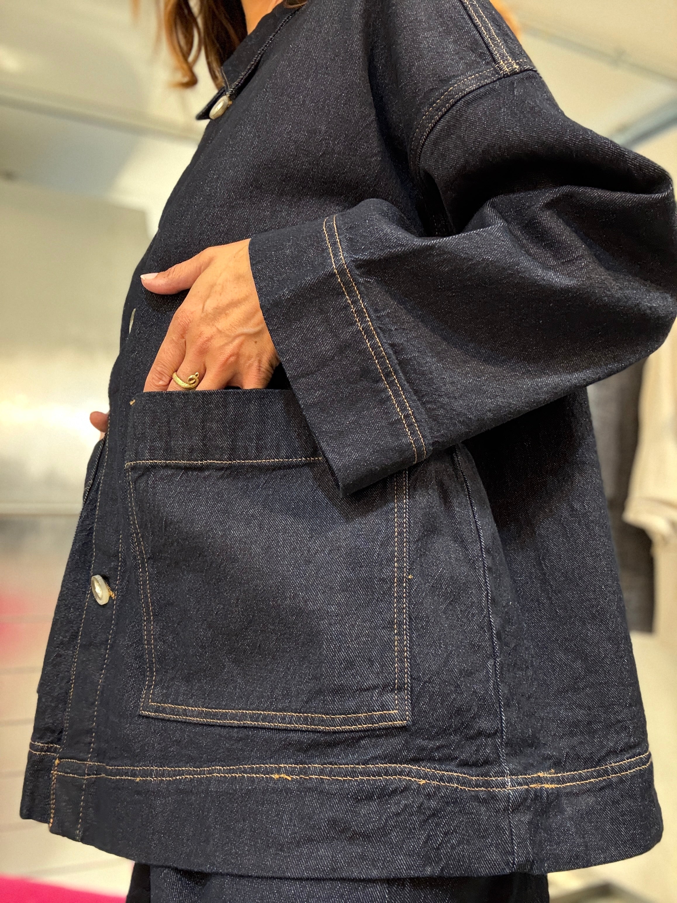 Giacca Denim Over Vero Moda