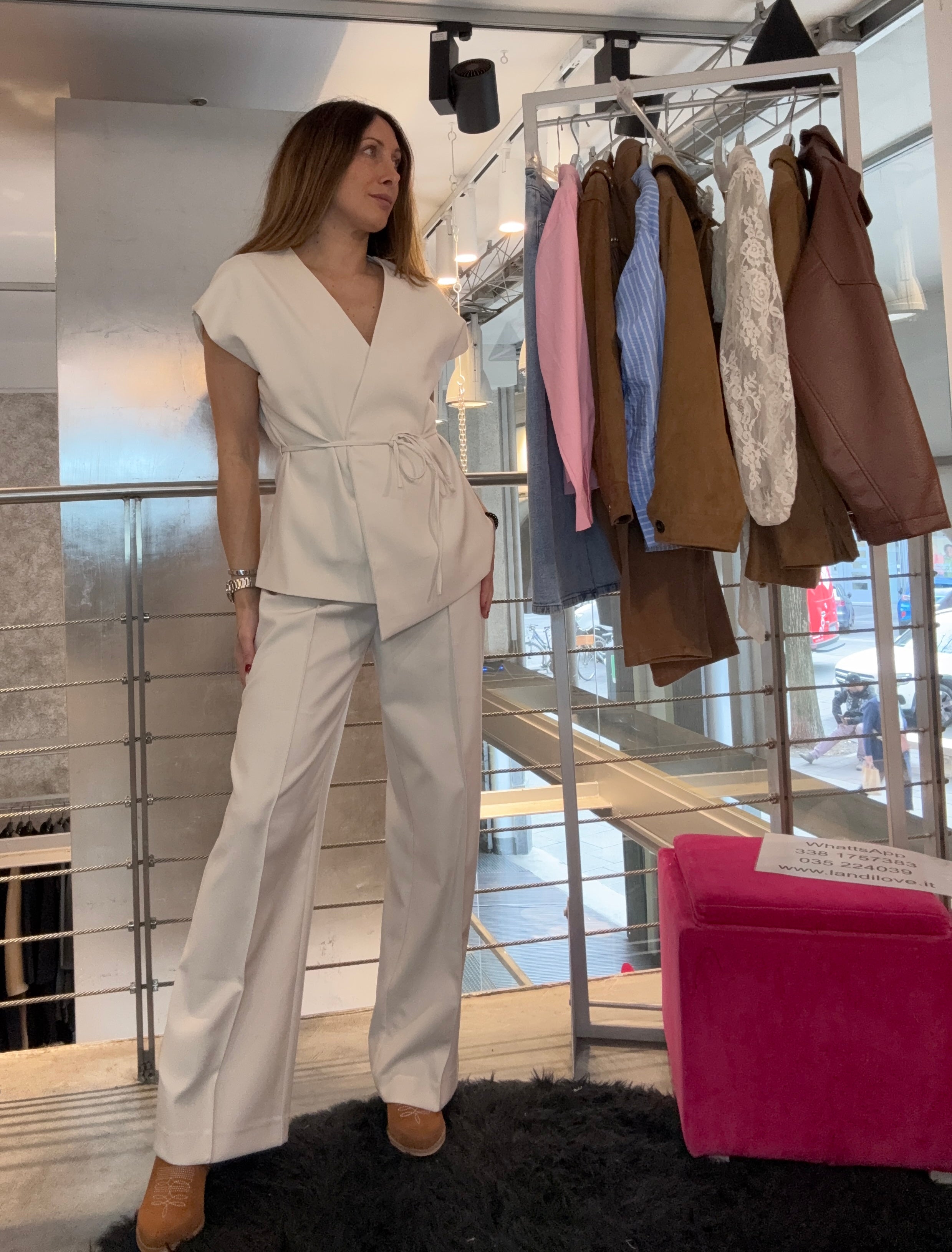 Pantalone Cucitura Vero Moda