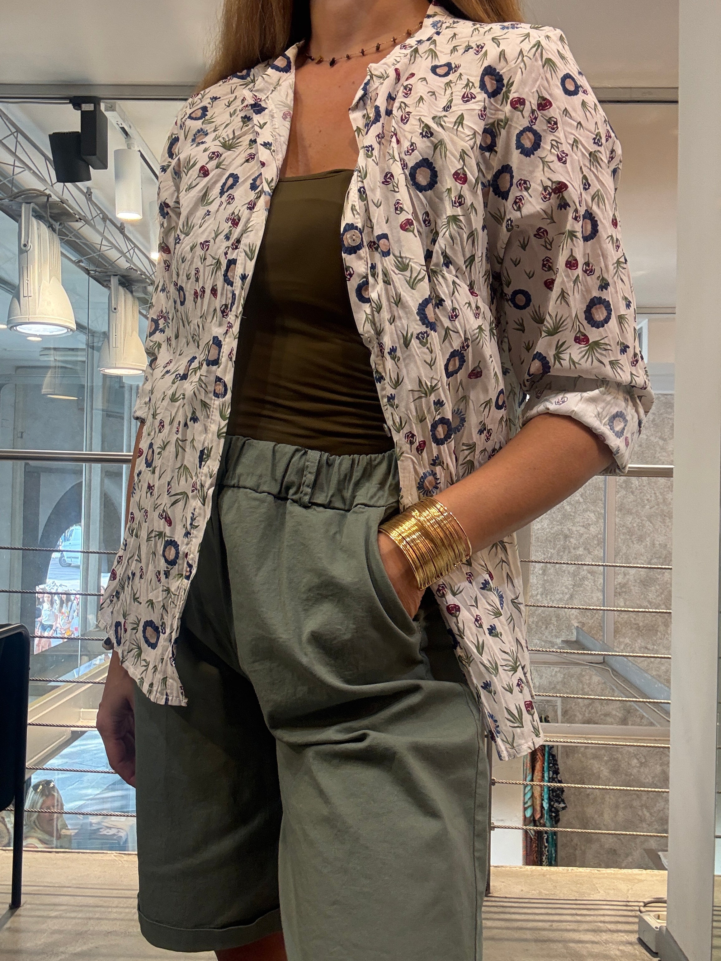 Camicia Fiore Landi