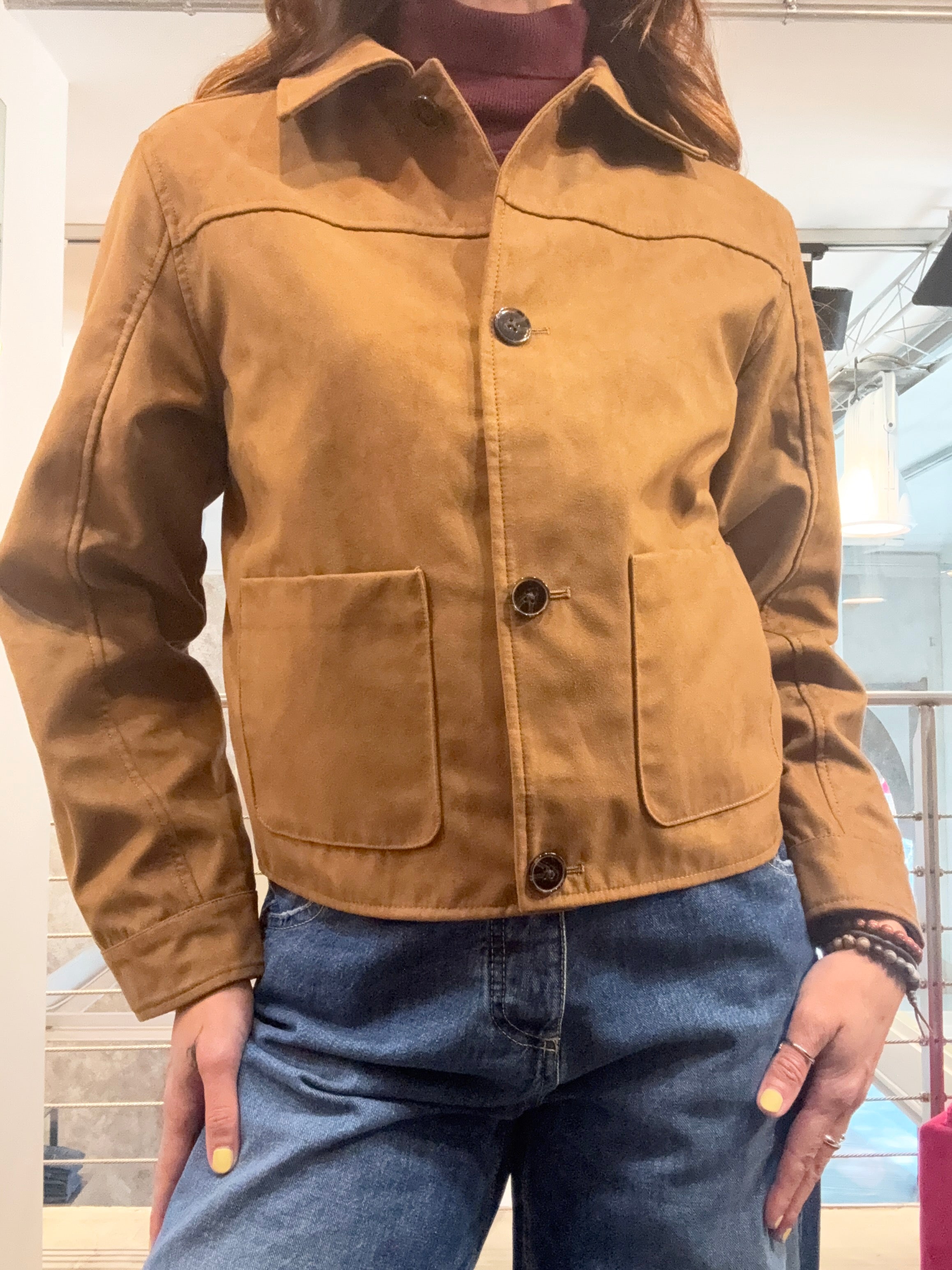 Bomber Scamosciato Soyaconcept