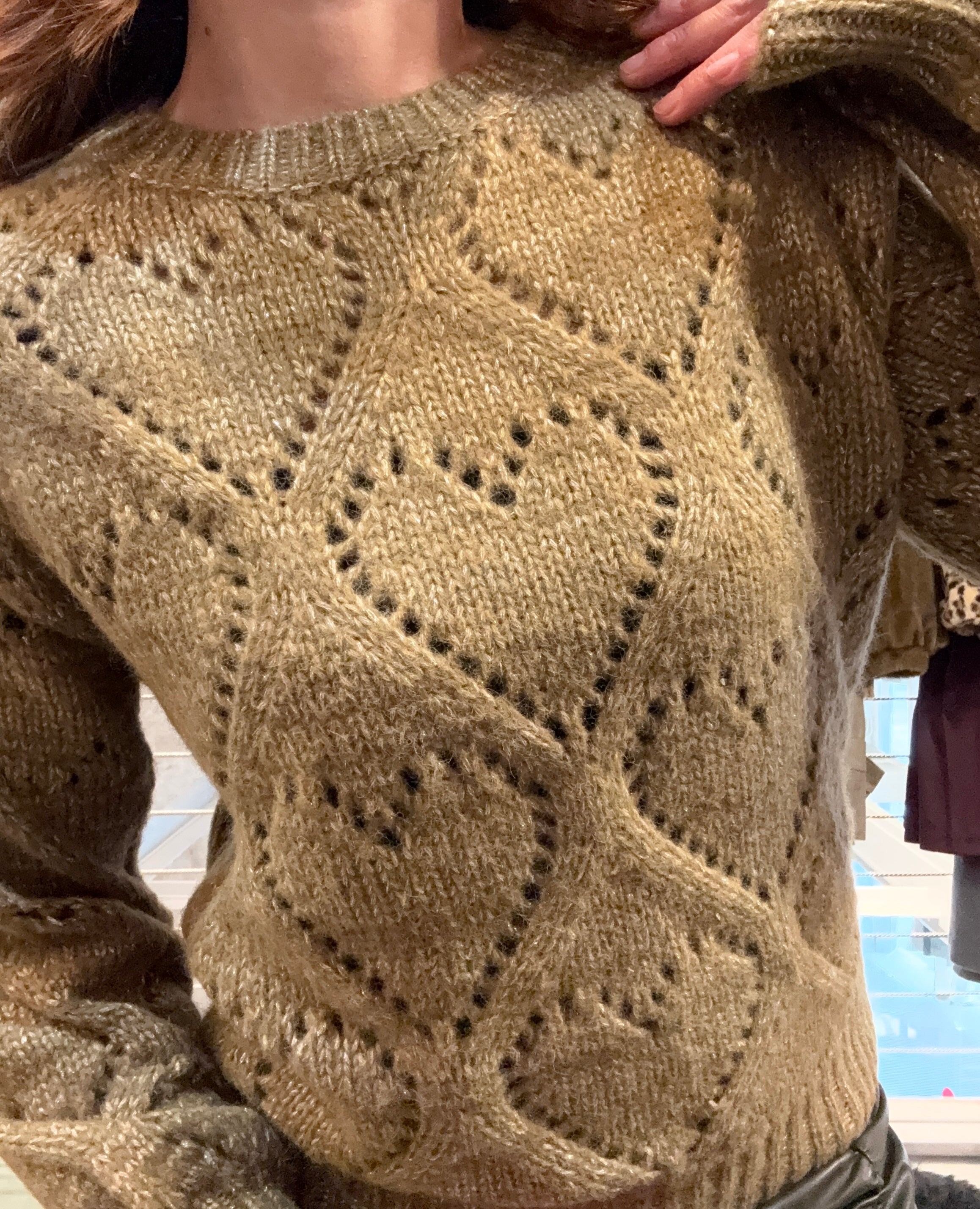 Pull Traforo Cuore Molly Bracken