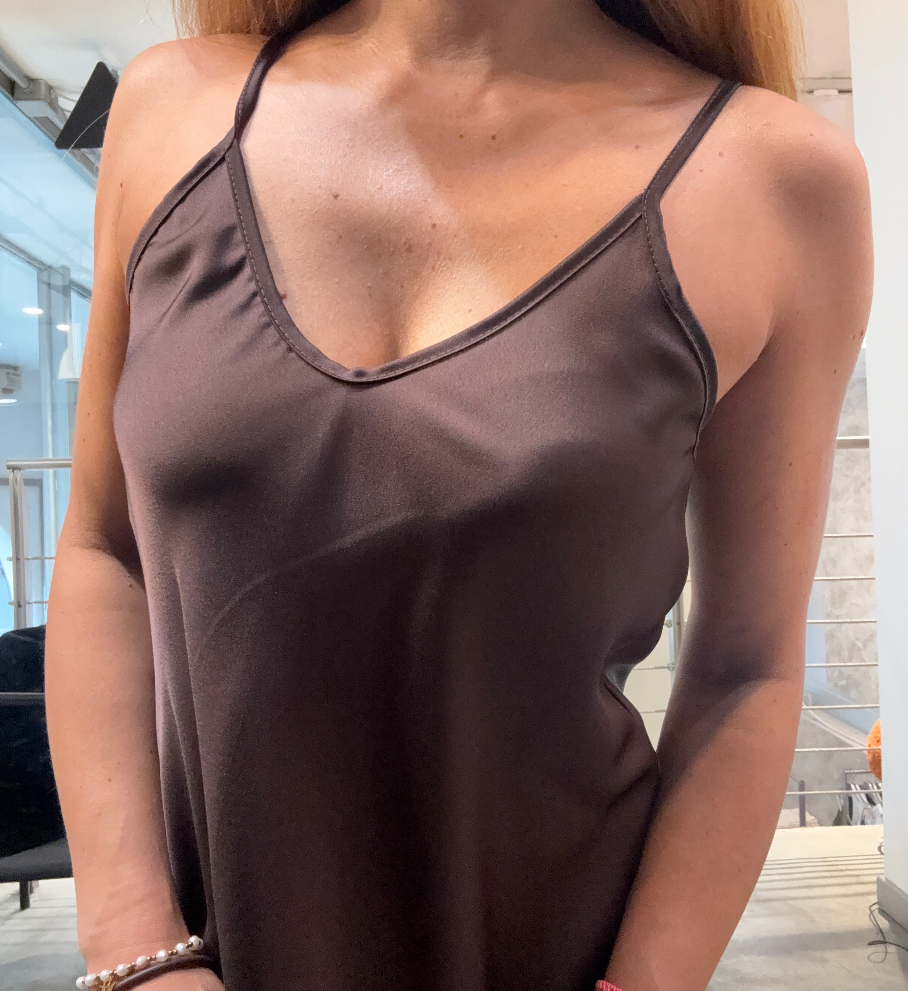 Slip Dress Scollo a V Landi Love