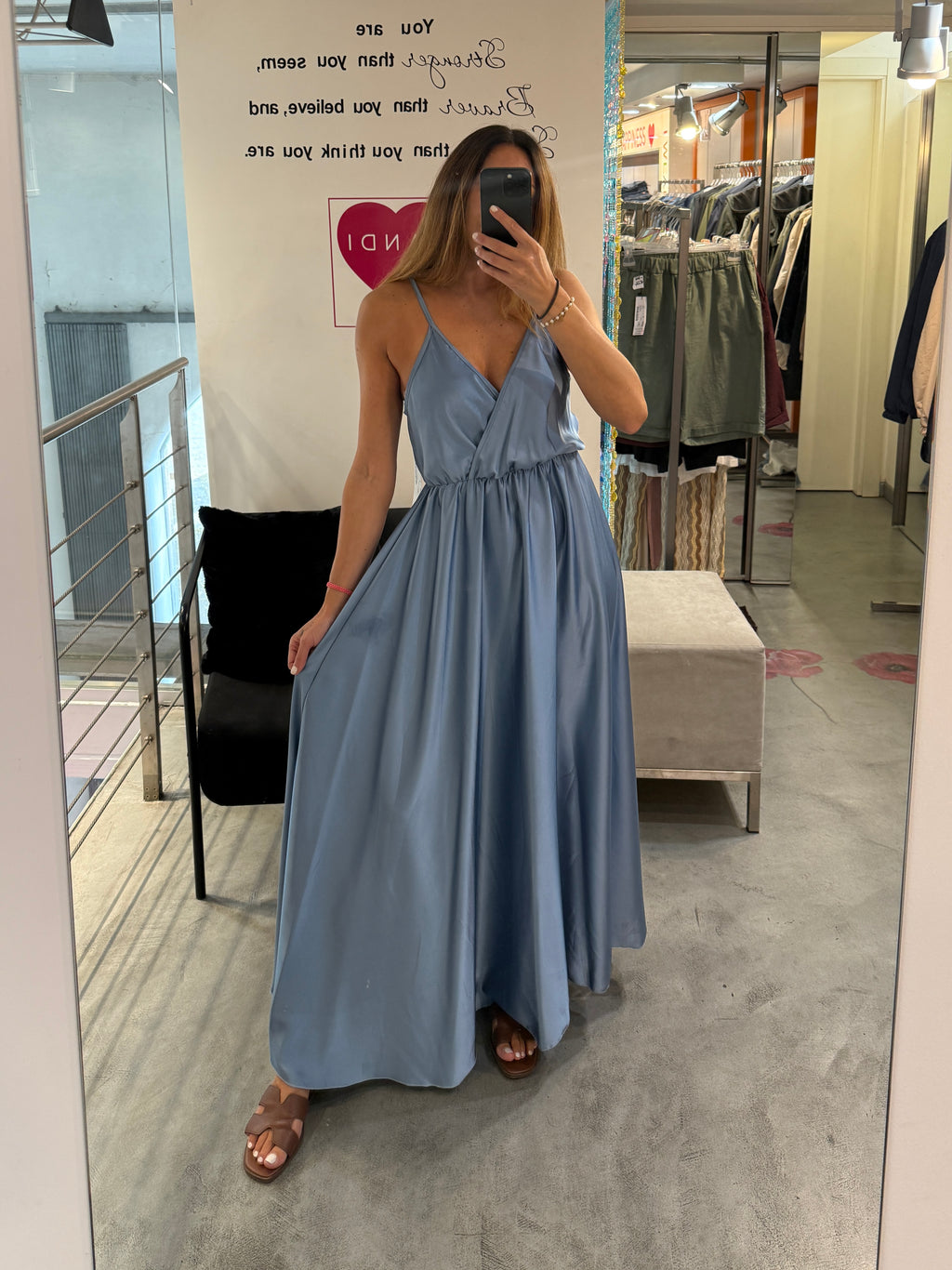 Slip Dress Incrocio Landi Love