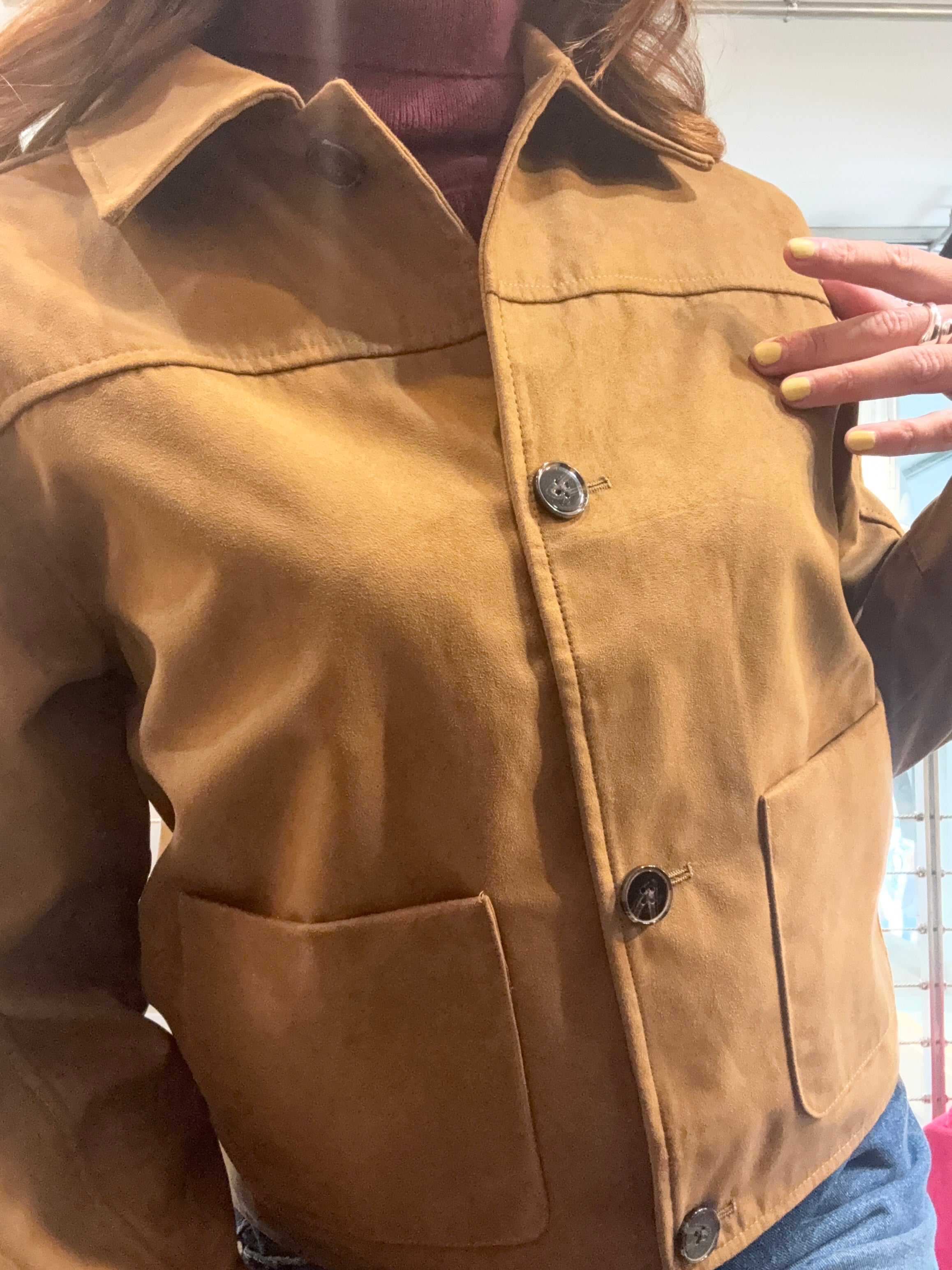 Bomber Scamosciato Soyaconcept