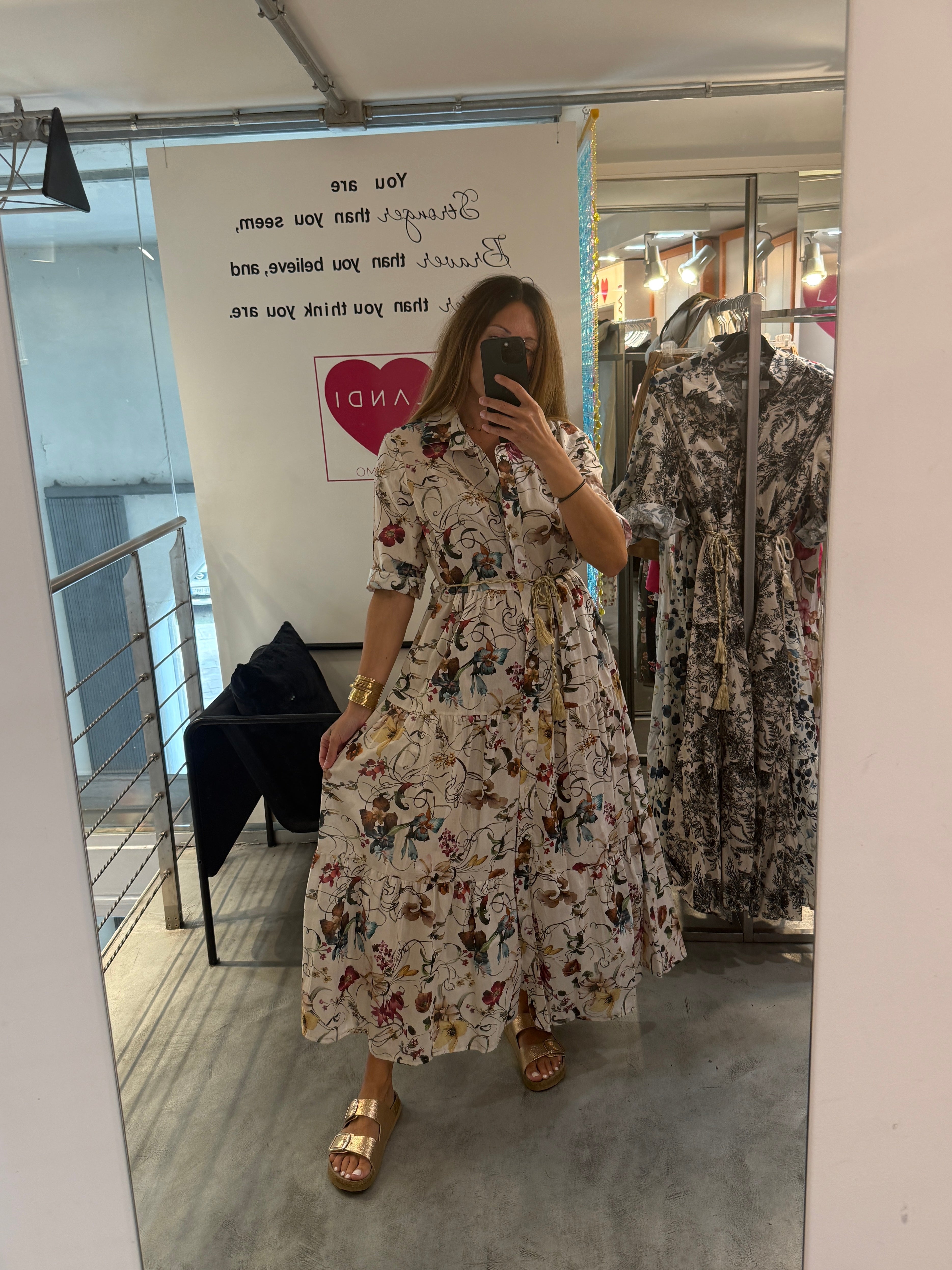 Abito Maxi Fantasia Landi