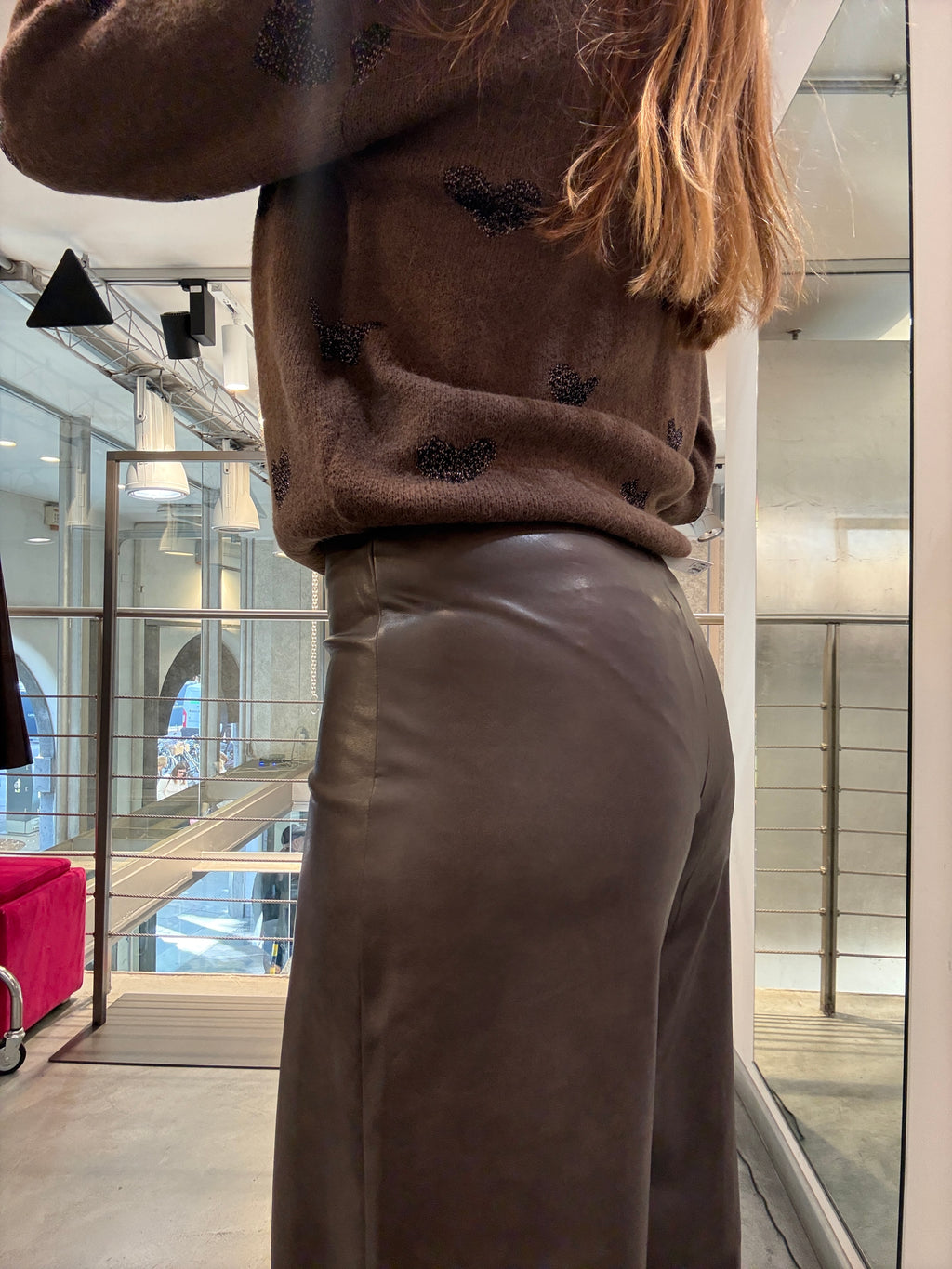 Pantalone Ecopelle Vero Moda
