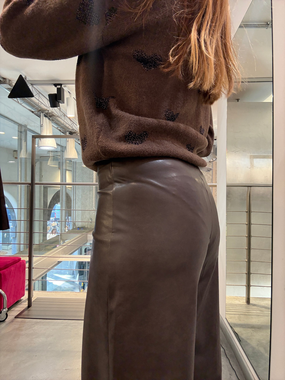 Pantalone Ecopelle Vero Moda