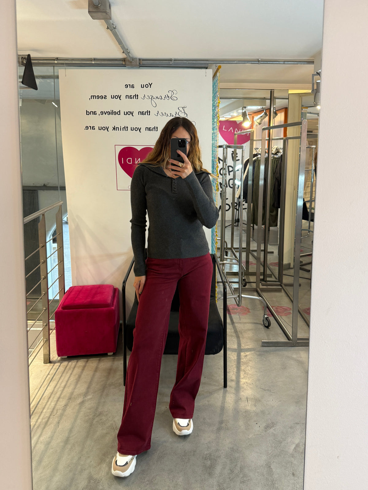 Maglia Collo Bottoni Vero Moda