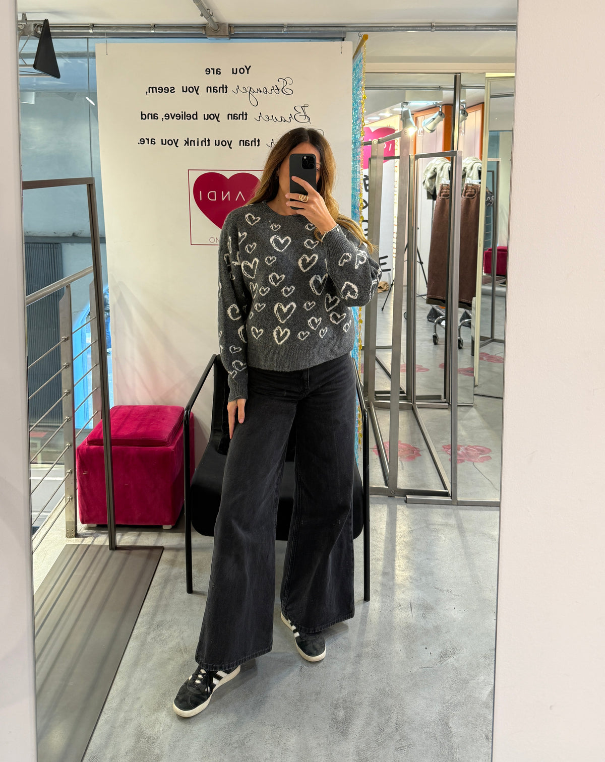Pull Cuori Vero Moda