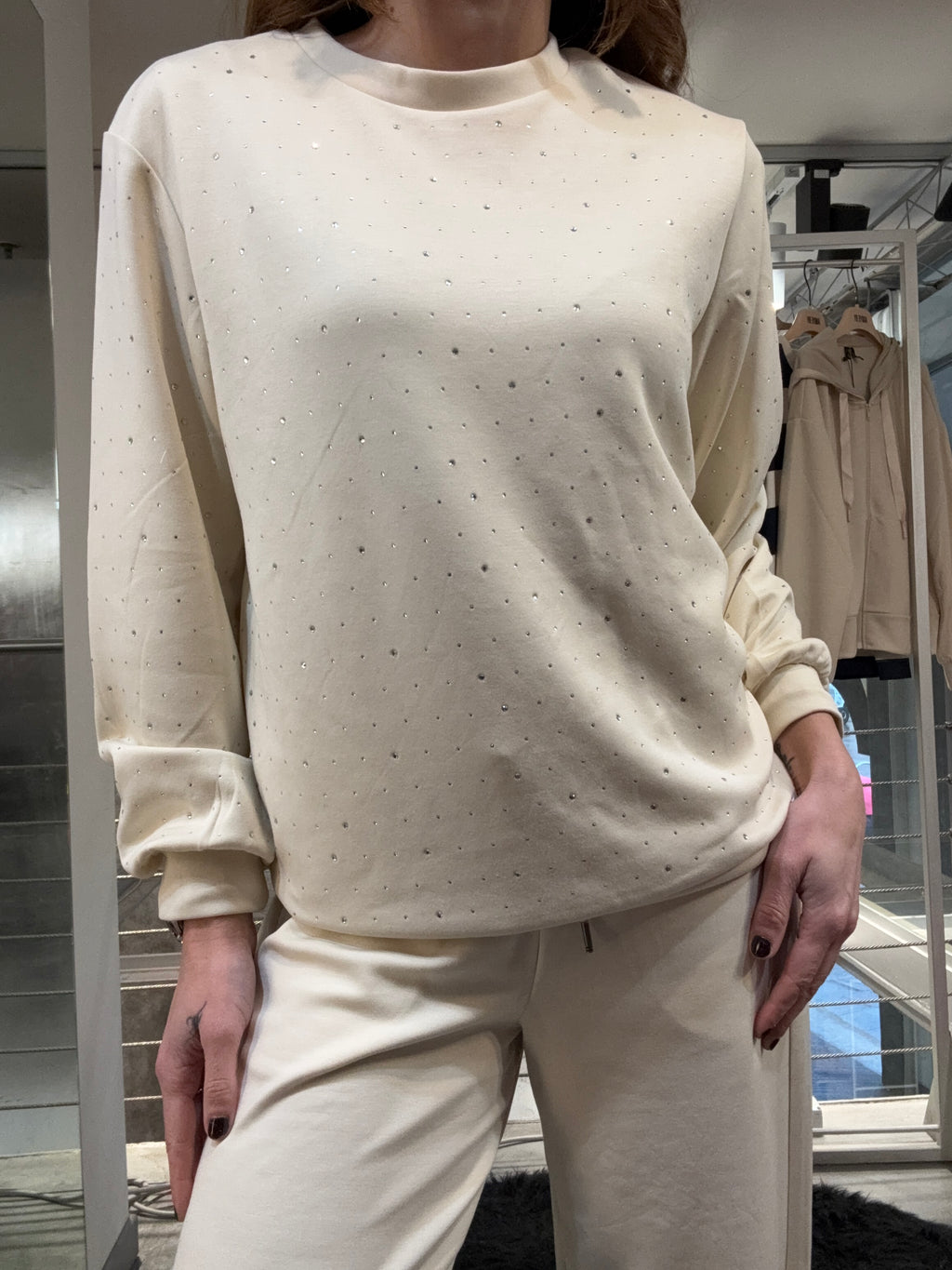 Felpa Strass Soyaconcept