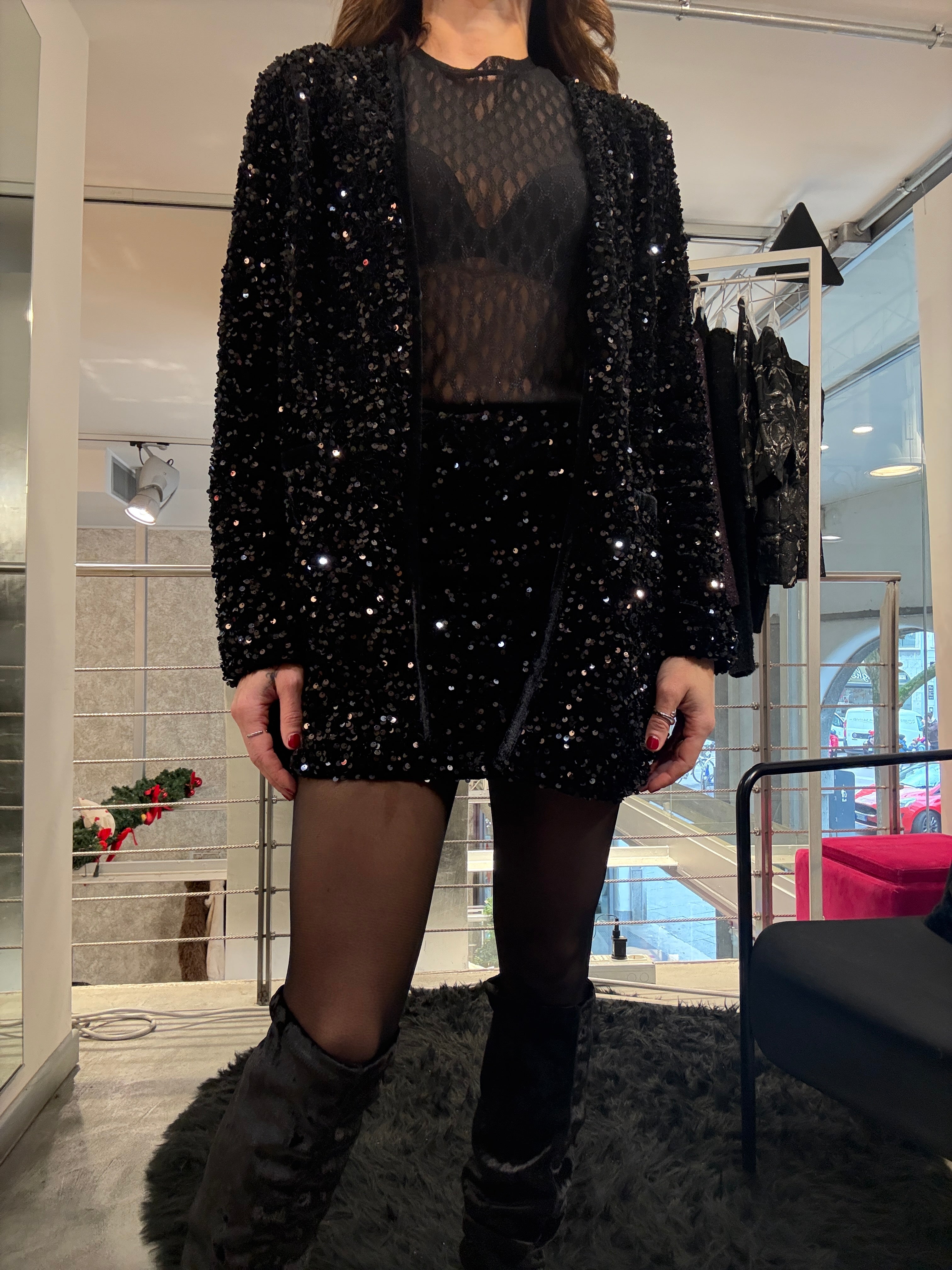 Cardigan Paillettes Dehry